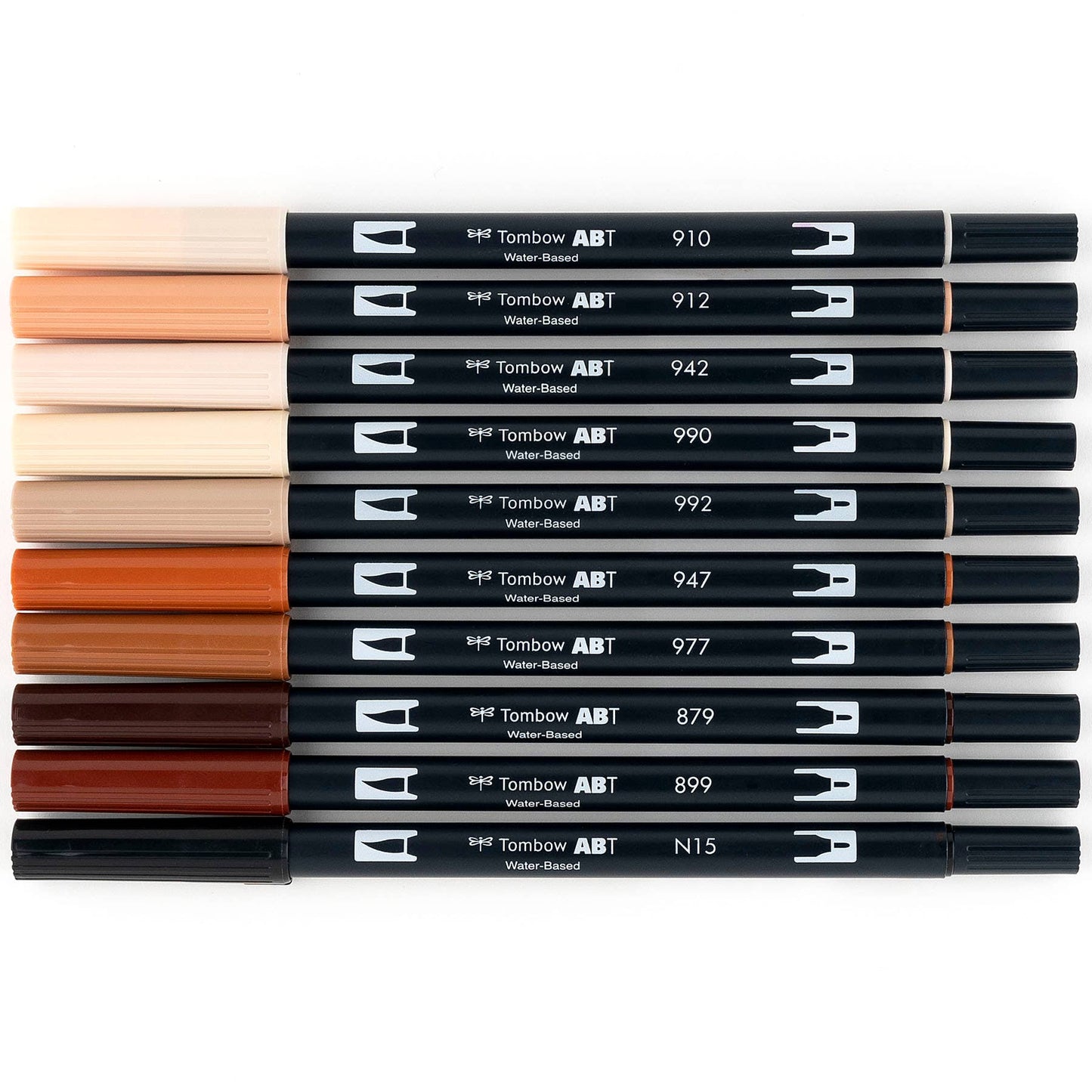 Tombow - Dual Brush Pen Art Markers: Portrait - 10-Pack
