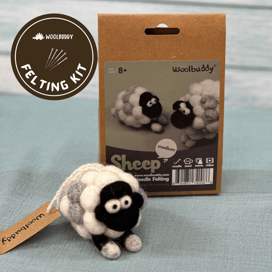 Woolbuddy - Needle Felting Sheep Kit