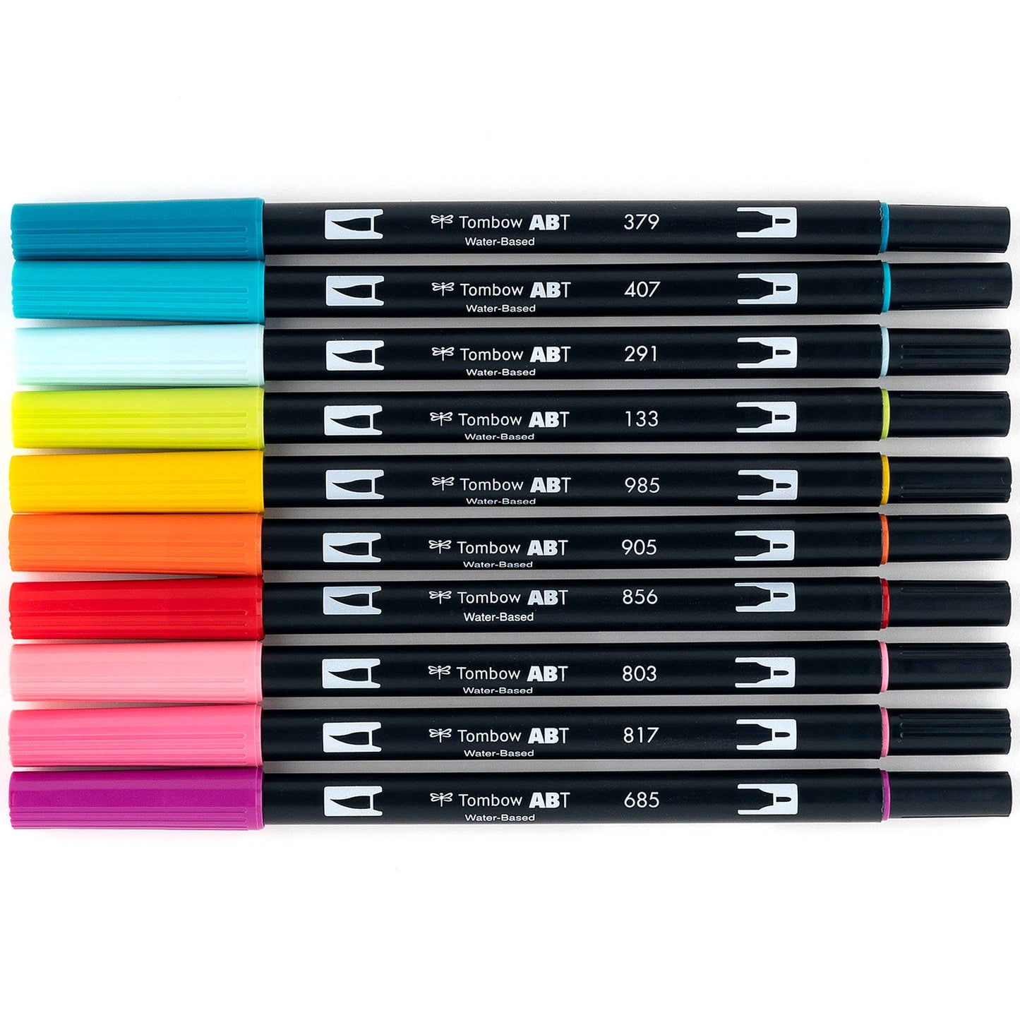 Tombow - Dual Brush Pen Art Markers: Tropical - 10-Pack