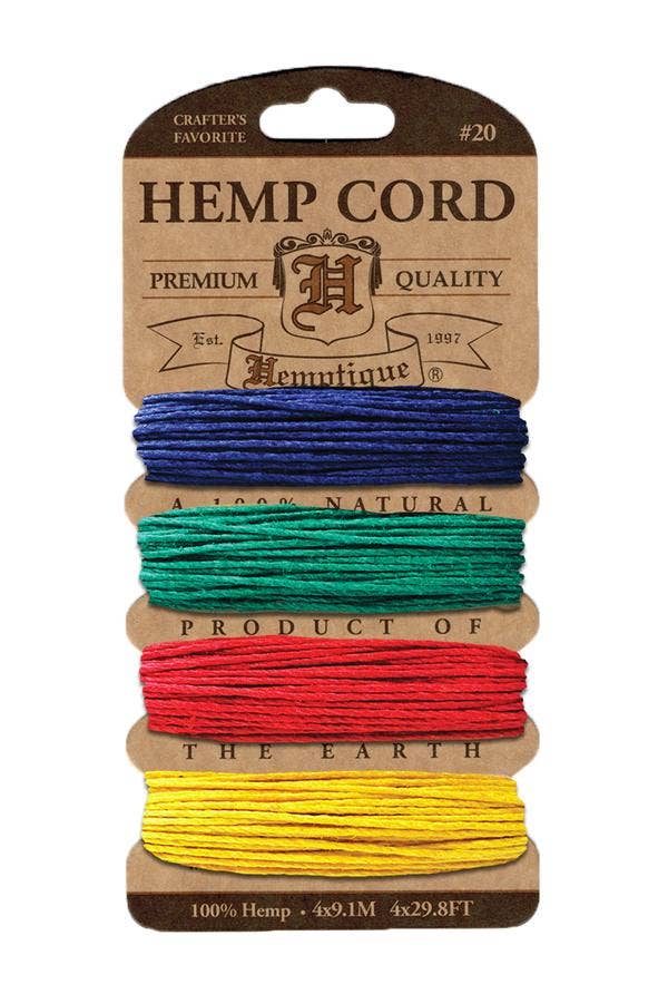 Hemptique - #20 Hemp Cord Cards