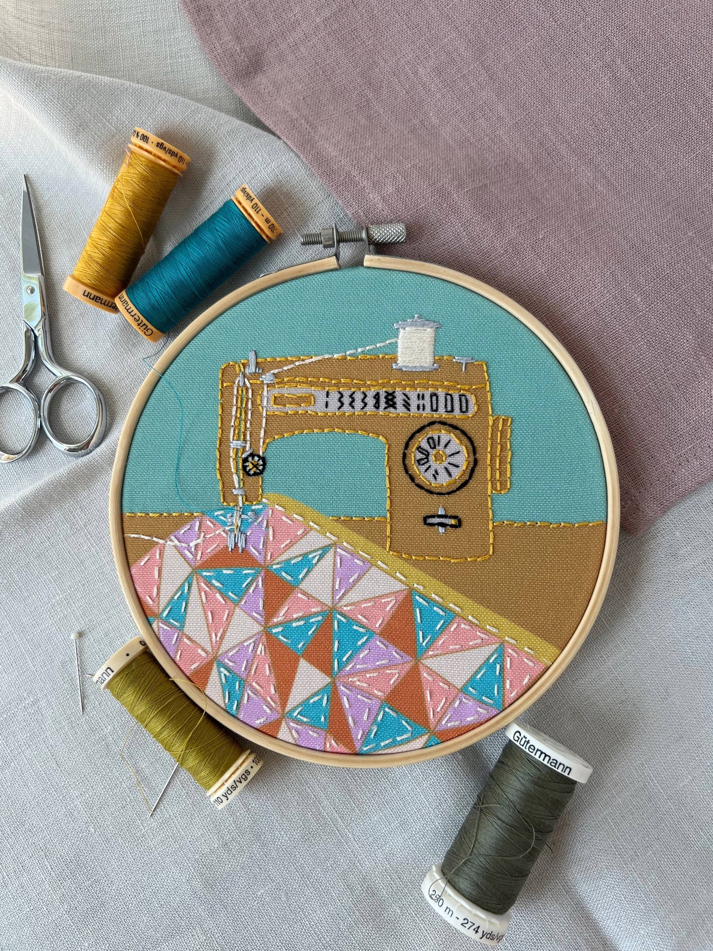 Rikrack - Quilt Embroidery Kit