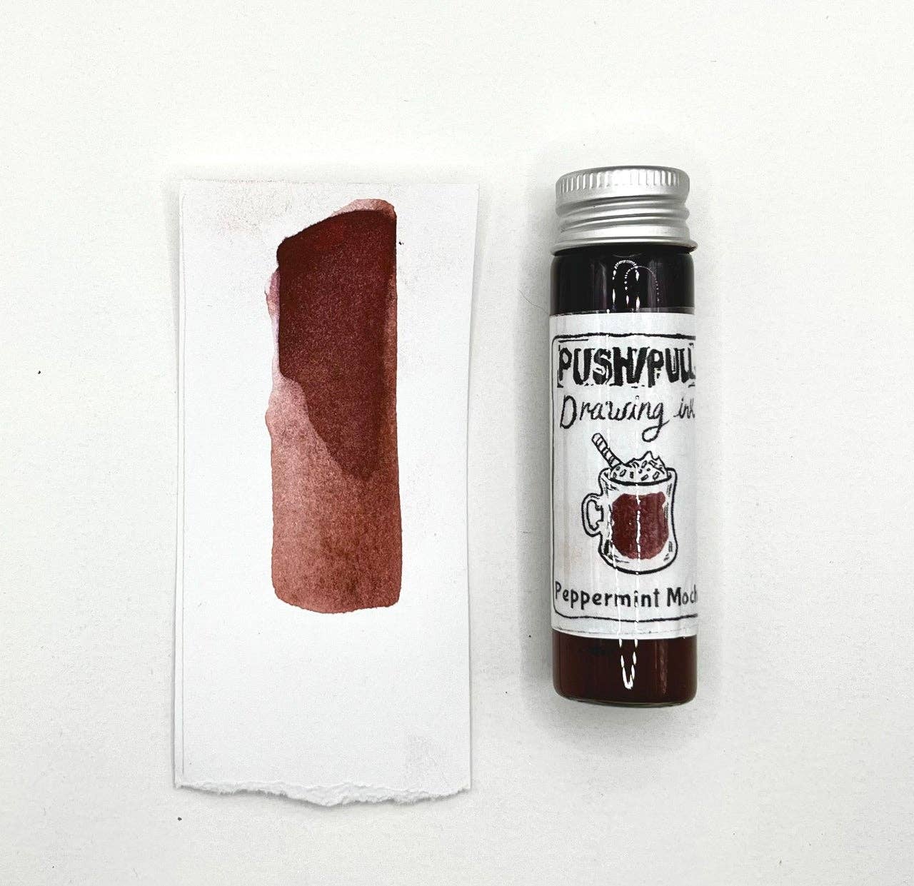 Push/Pull - Drawing Ink - Peppermint Mocha