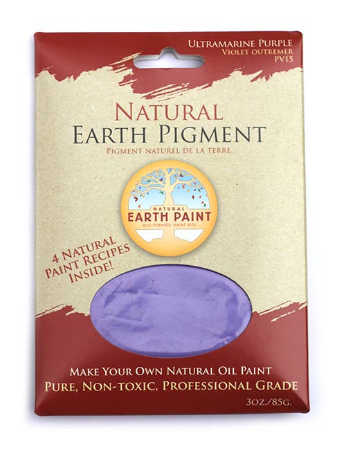 Natural Earth Paint - 3 oz. Earth & Mineral Pigments
