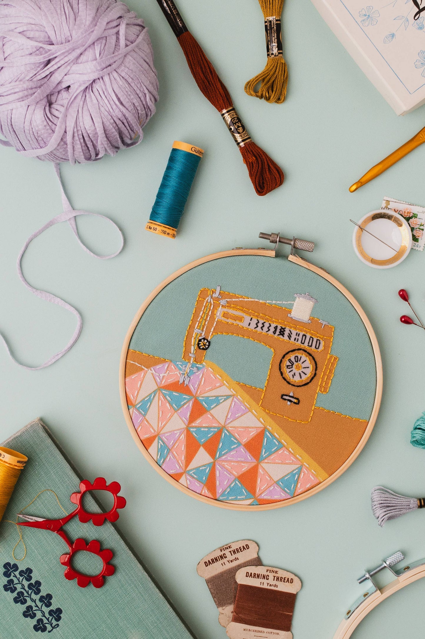 Rikrack - Quilt Embroidery Kit