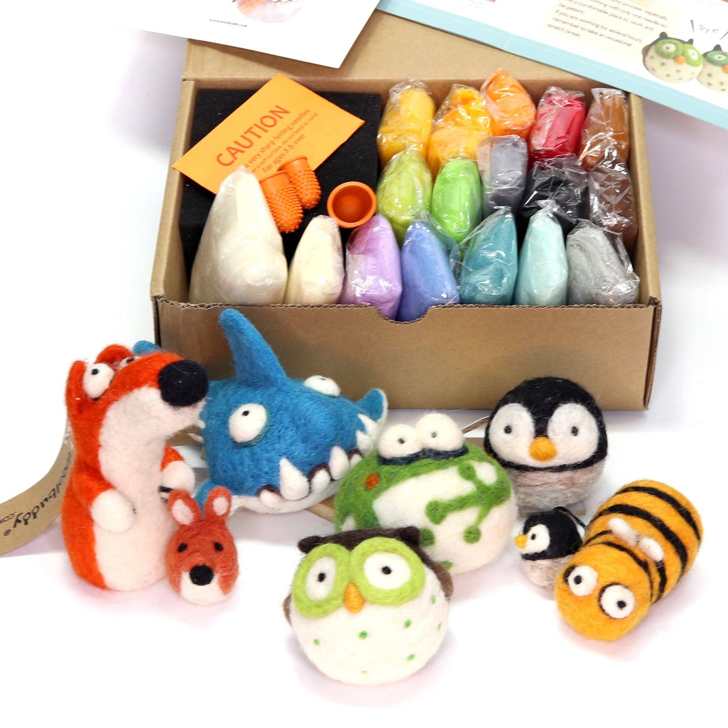 Woolbuddy - Needle Felting Starter Kit