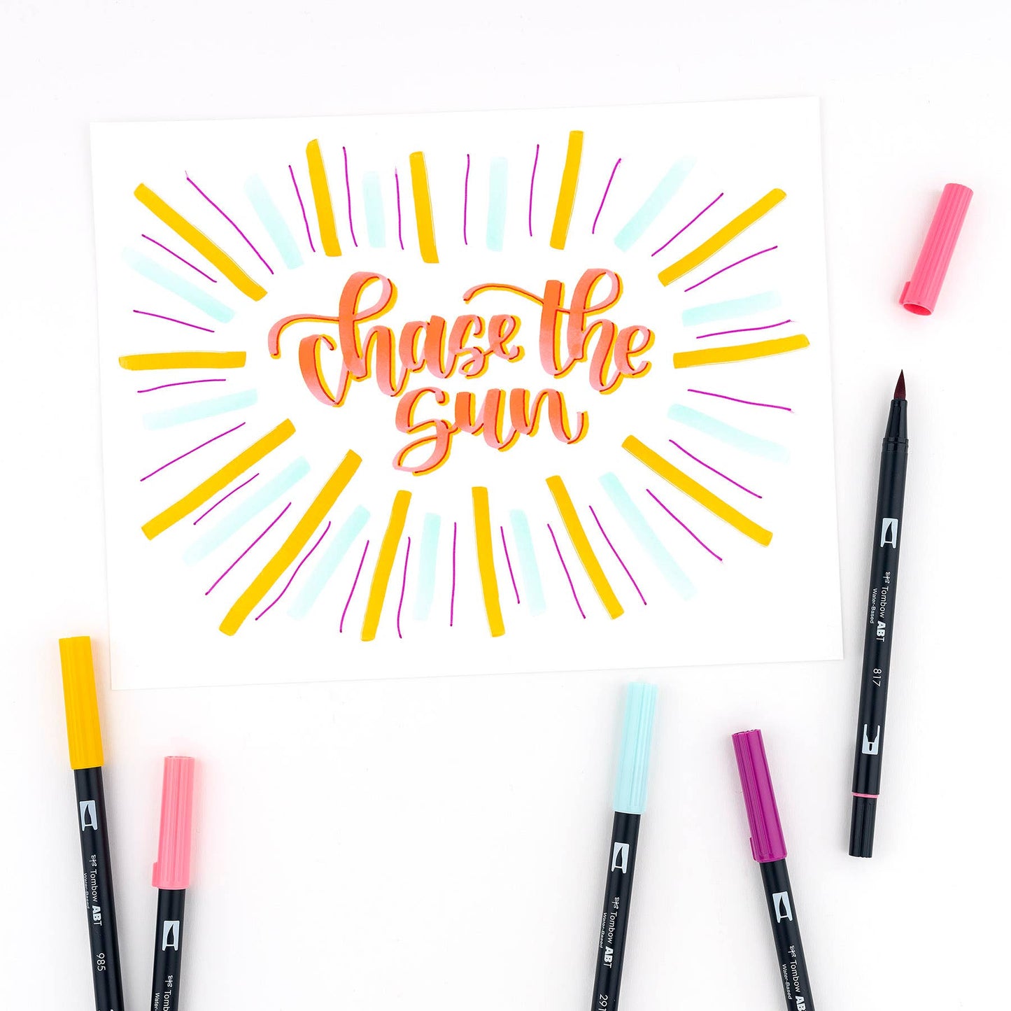 Tombow - Dual Brush Pen Art Markers: Tropical - 10-Pack