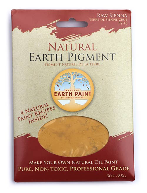 Natural Earth Paint - 3 oz. Earth & Mineral Pigments