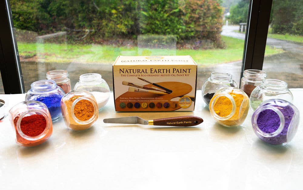 Natural Earth Paint - The Complete Eco friendly Artist Oil Paint Kit