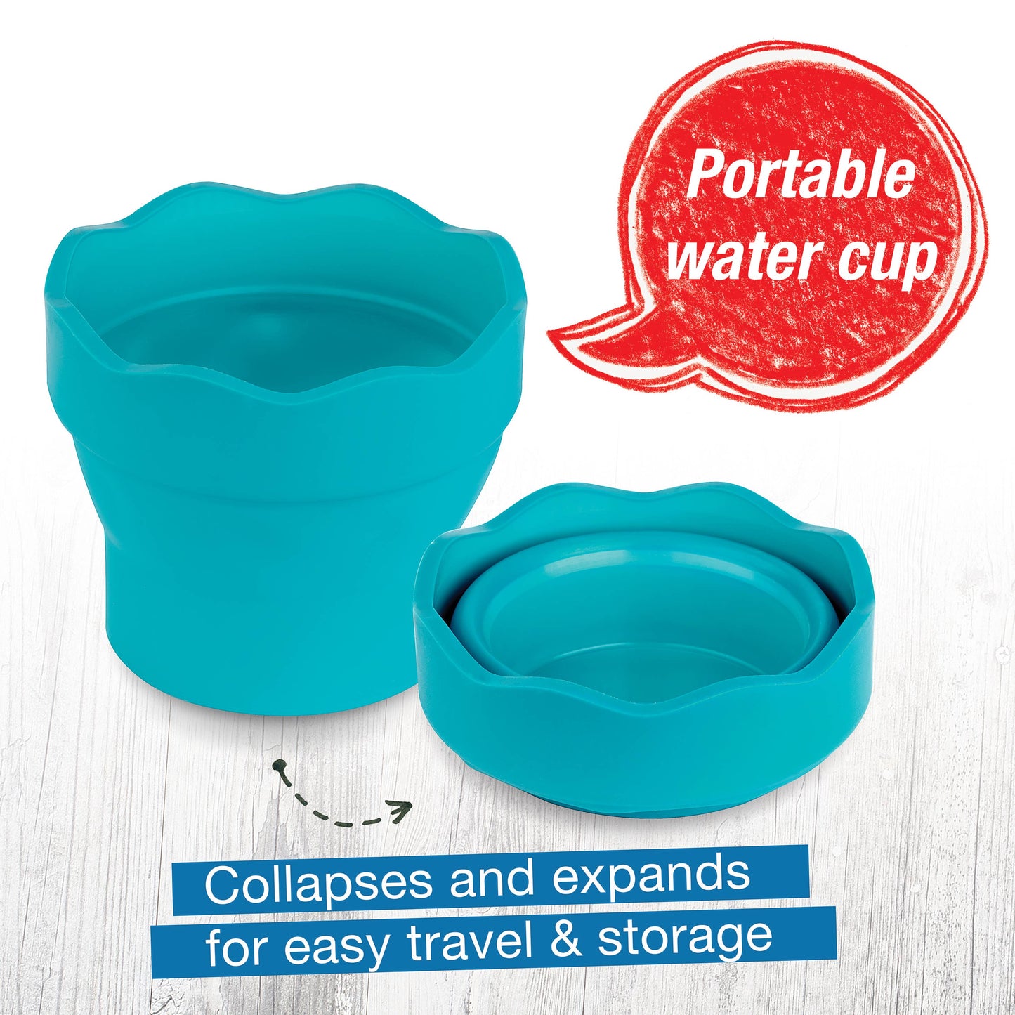 Faber-Castell - Collapsible Water Cup for Painting