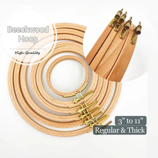 SCwholeworks - Round Beechwood Hoop