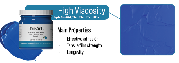 Tri-Art Mfg. - Tri-ArtHigh Viscosity Acrylic Paint