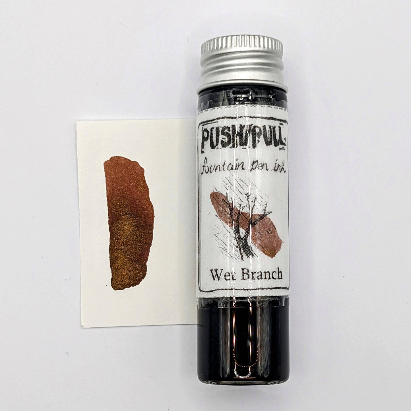 Push/Pull - Fountain Pen Ink - Wet Branch