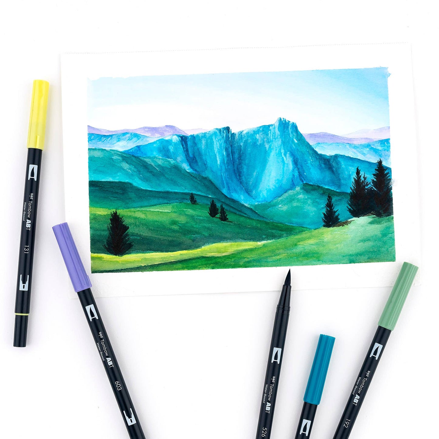 Tombow - Dual Brush Pen Art Markers: Landscape - 10-Pack