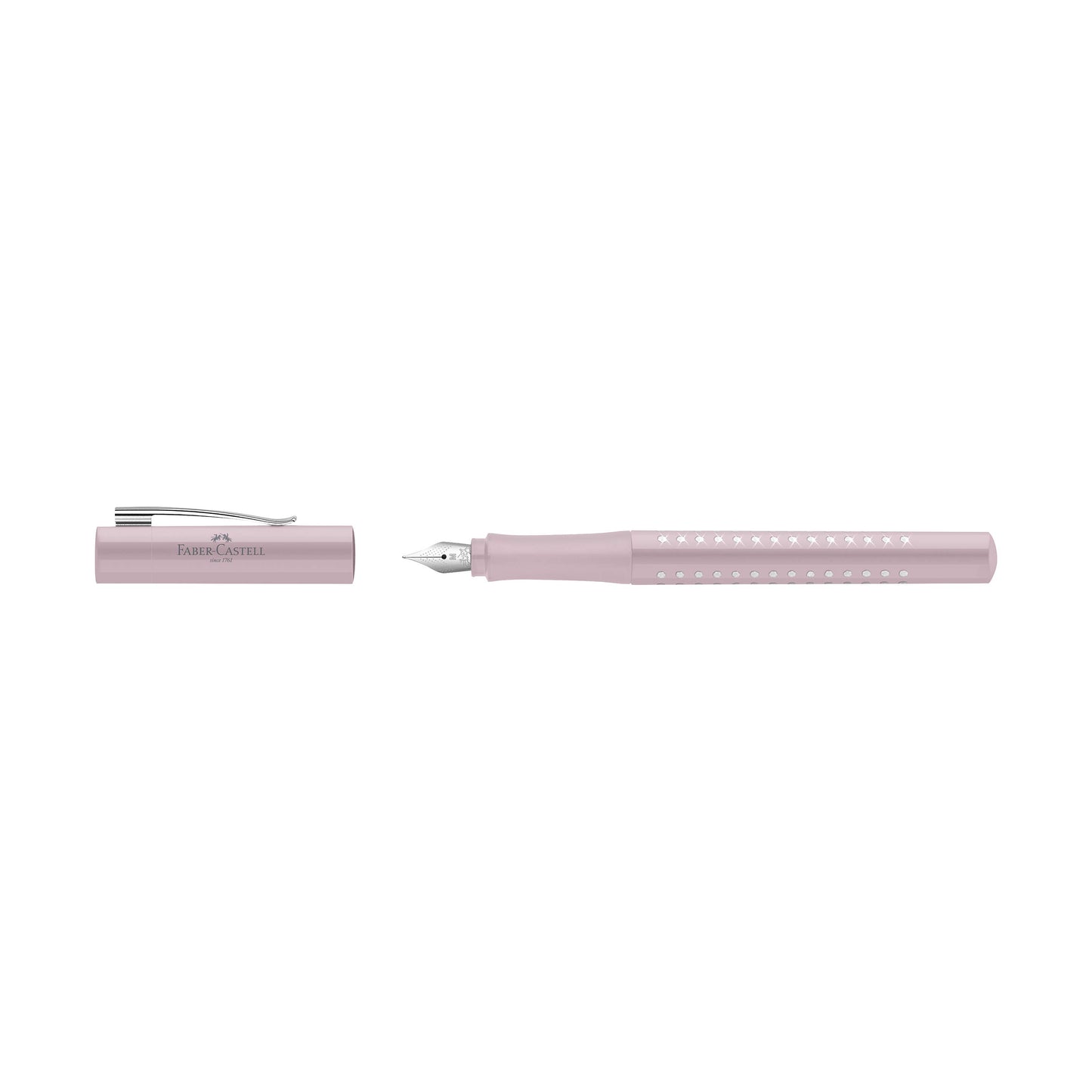 Faber-Castell - Grip Sparkle Fountain Pen, Rose