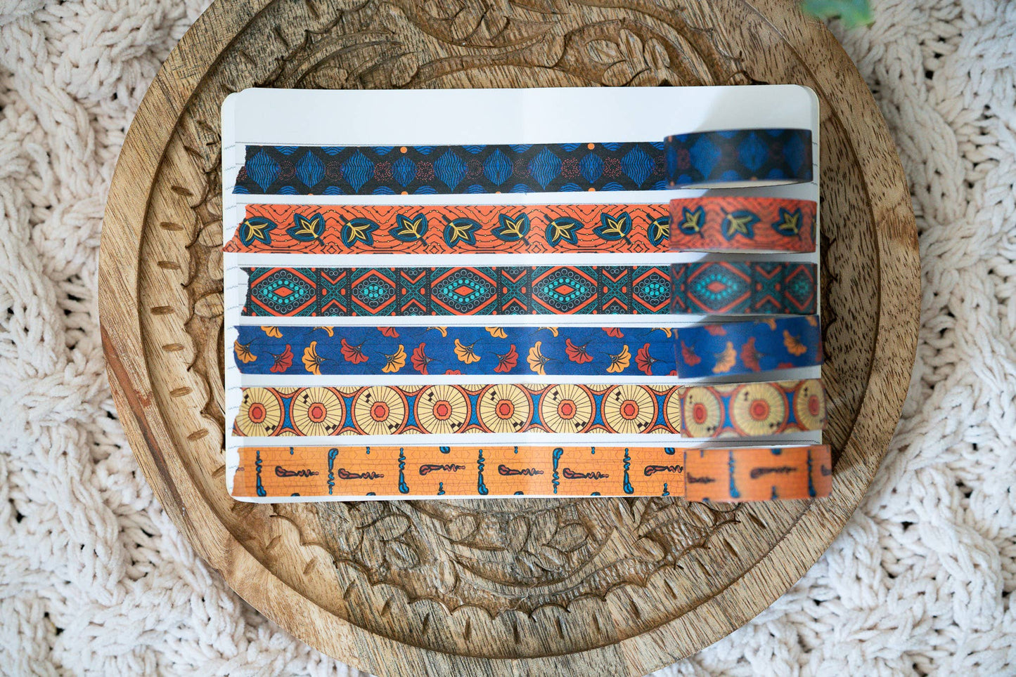 Pounded Yam Productions - African Print Ankara Inspired Washi Tape Collection 1