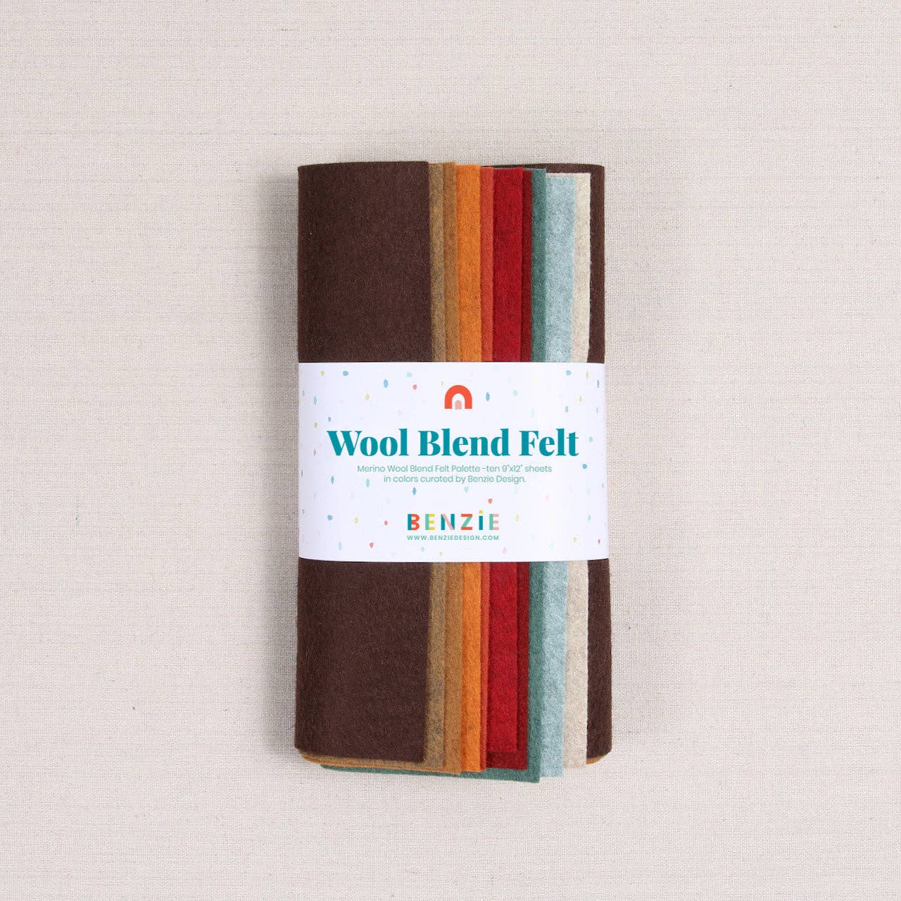 Benzie Design - Wool Felt Sheets, Harvest Moon