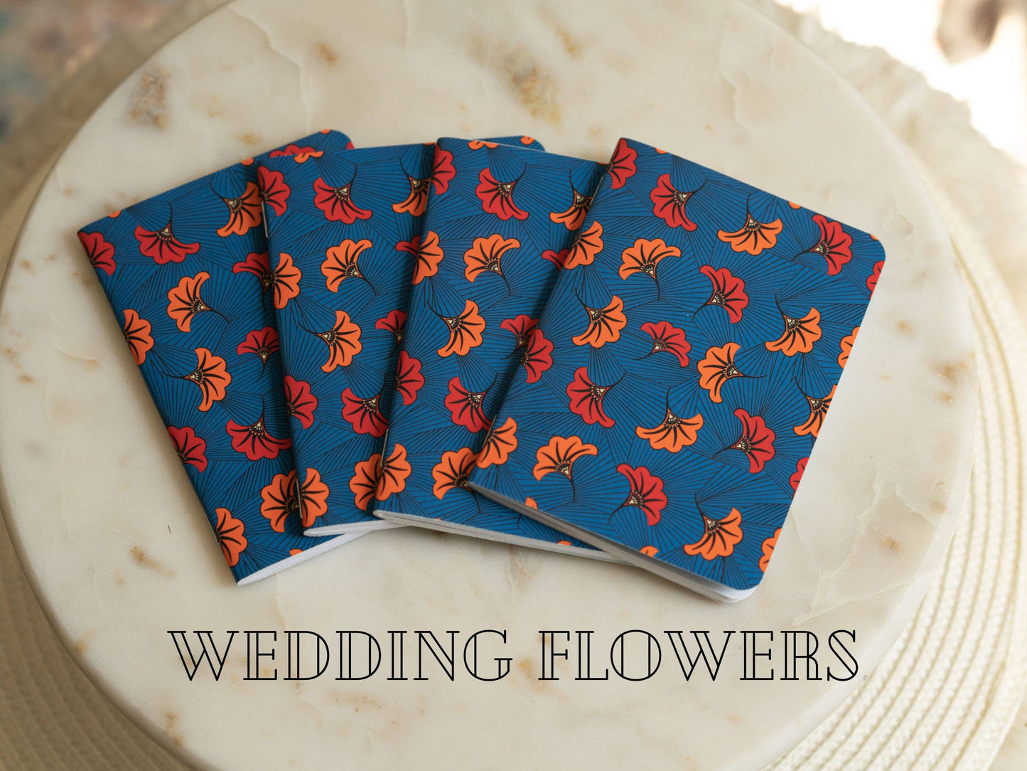 Pounded Yam Productions - African Print Ankara B7 Lined Notebook