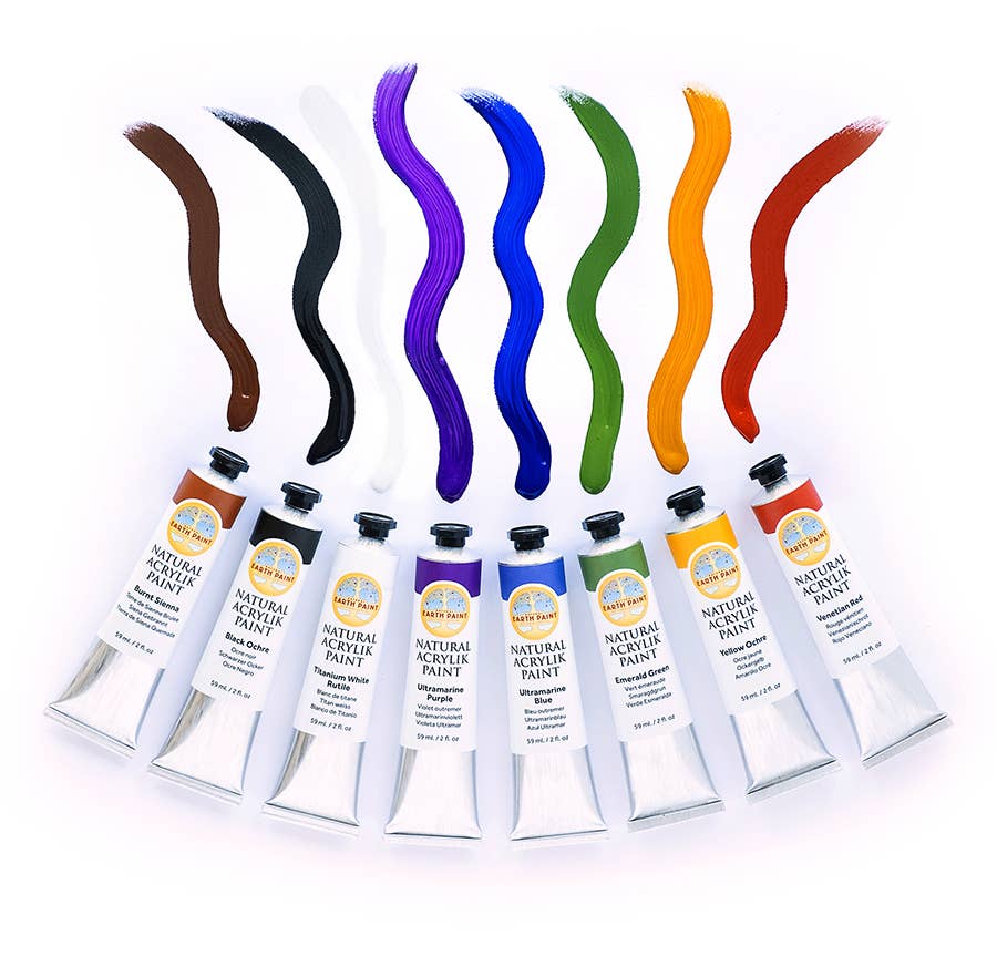 Natural Earth Paint - Natural Acrylik Paint™ - Individual Tubes