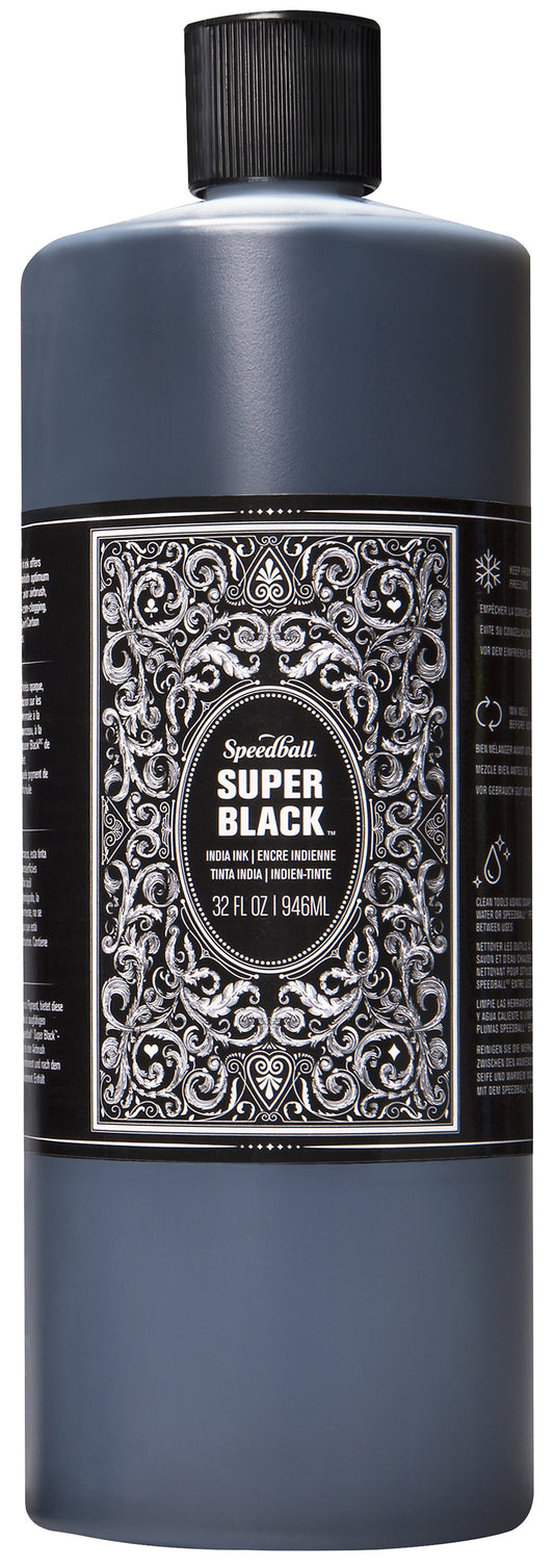 Speedball Super Black India Ink