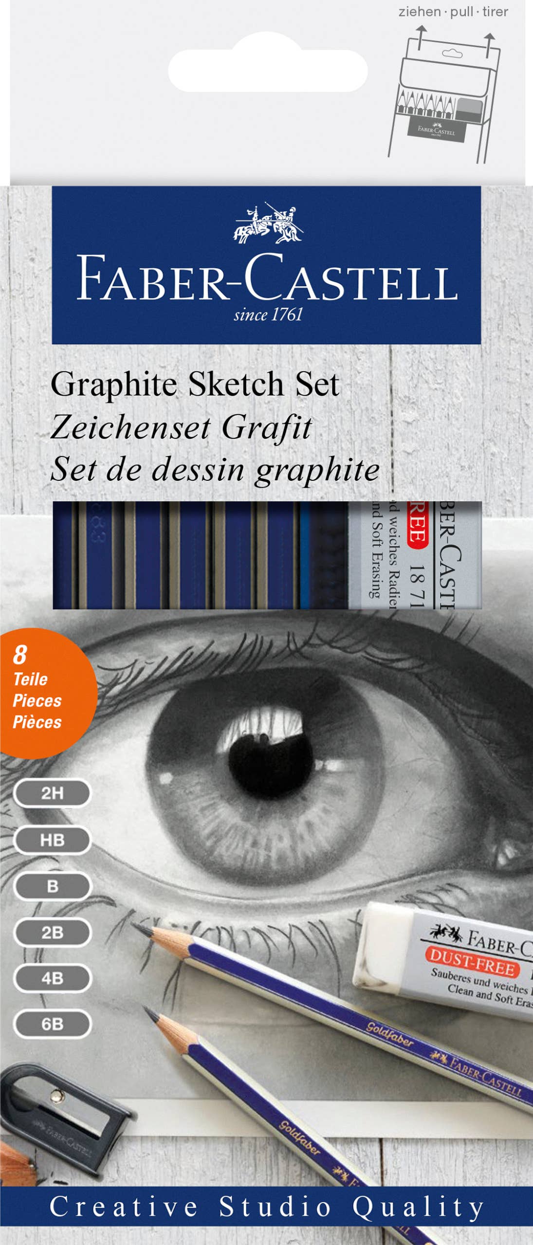 Faber-Castell - Graphite Sketch Set for Students and Beginning Artists