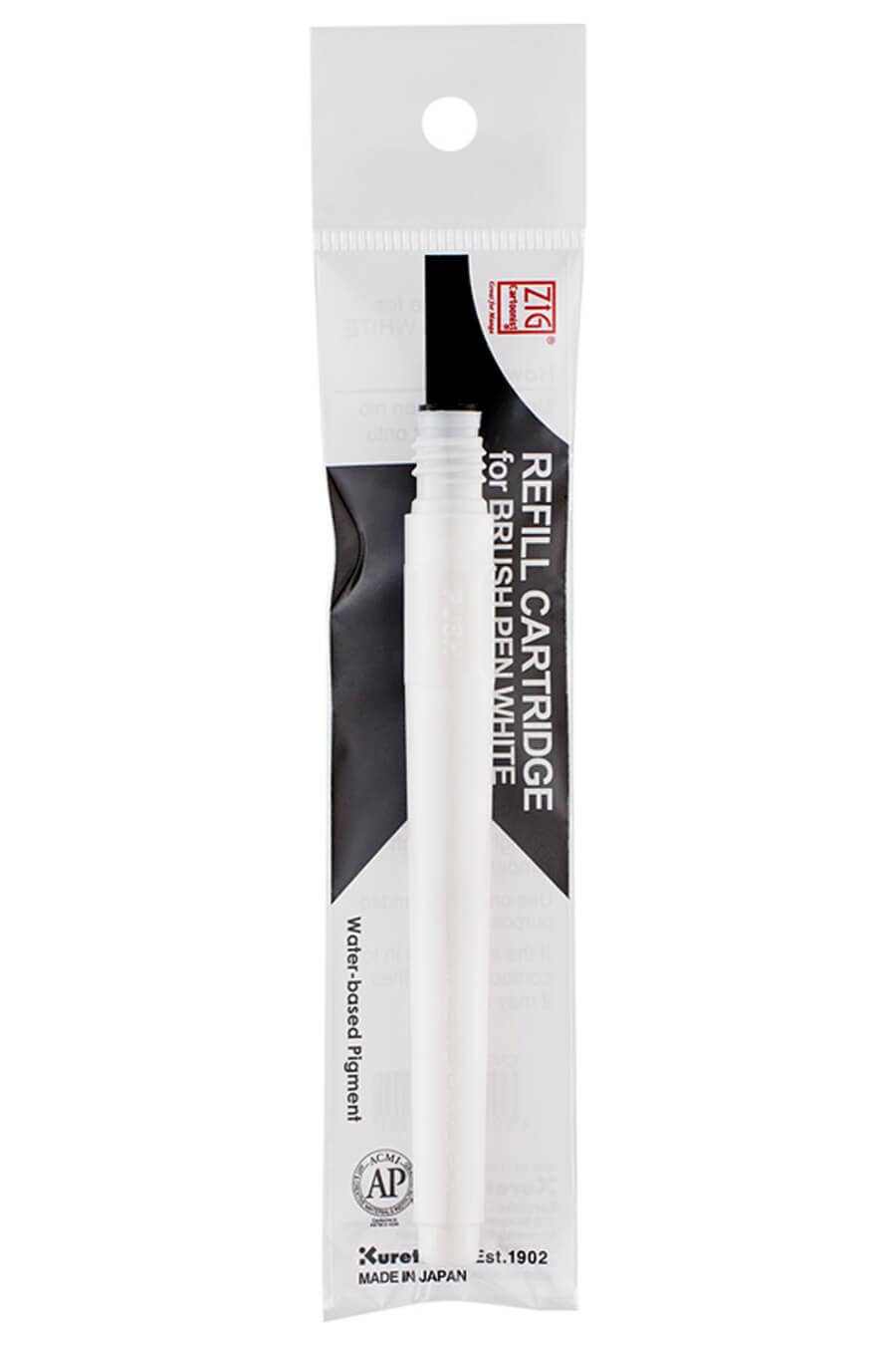 Zig® Cartoonist Refill Cartridge For Brushpen White