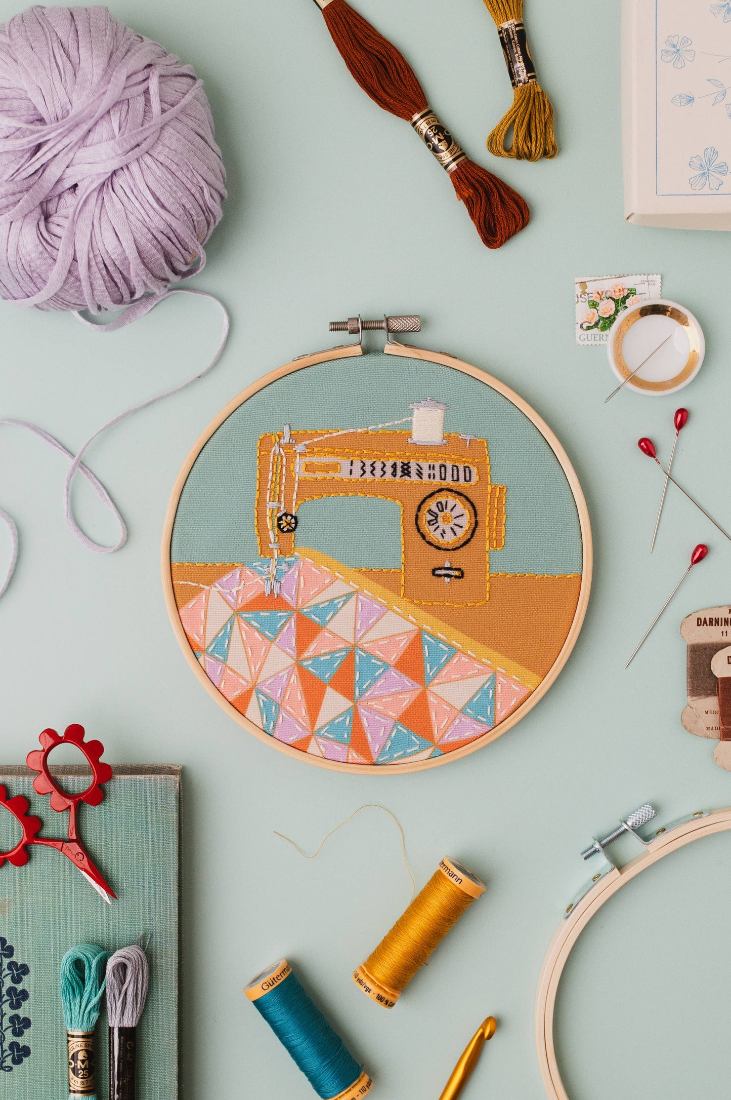 Rikrack - Quilt Embroidery Kit