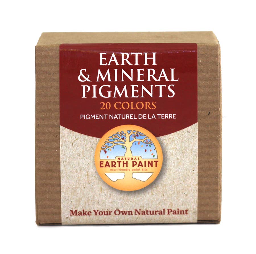 Natural Earth Paint - Earth & Mineral Pigment Sample Pack (20 Colors)