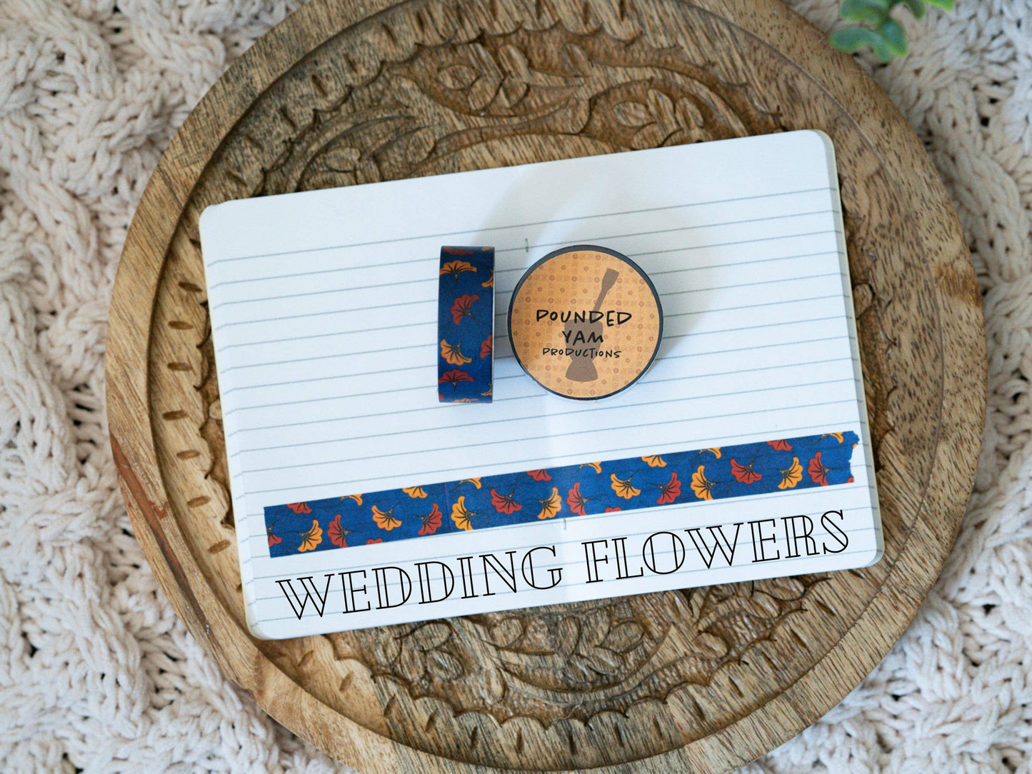 Pounded Yam Productions - African Print Ankara Inspired Washi Tape Collection 1