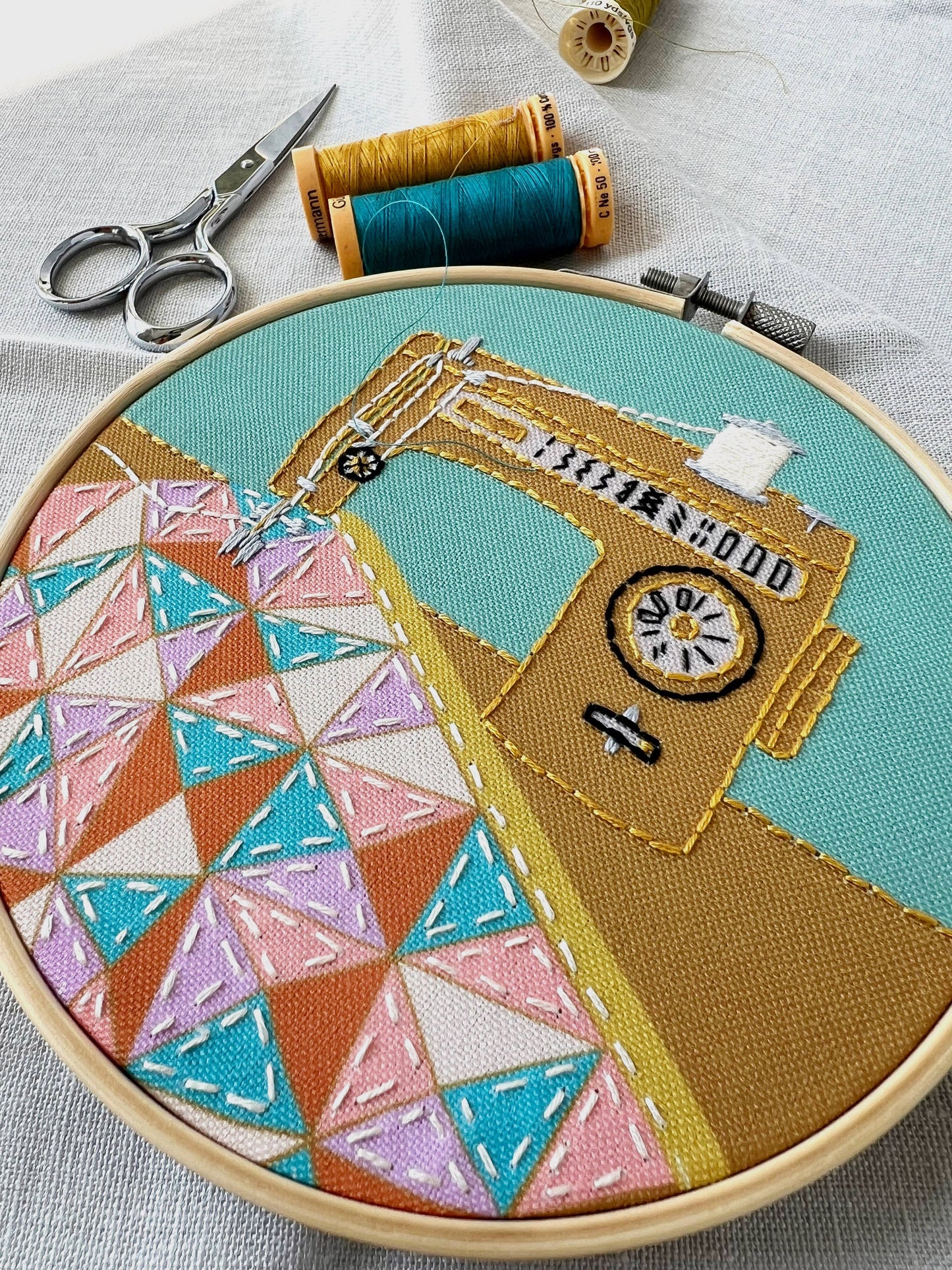 Rikrack - Quilt Embroidery Kit