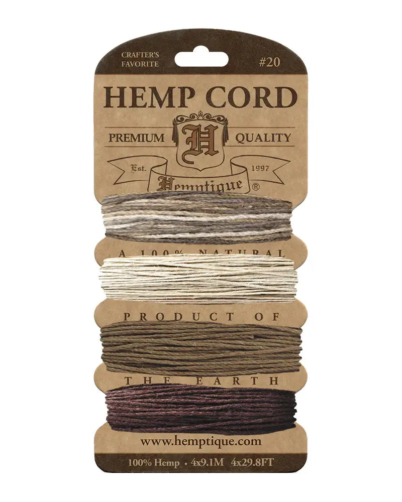 Hemptique - #20 Hemp Cord Cards