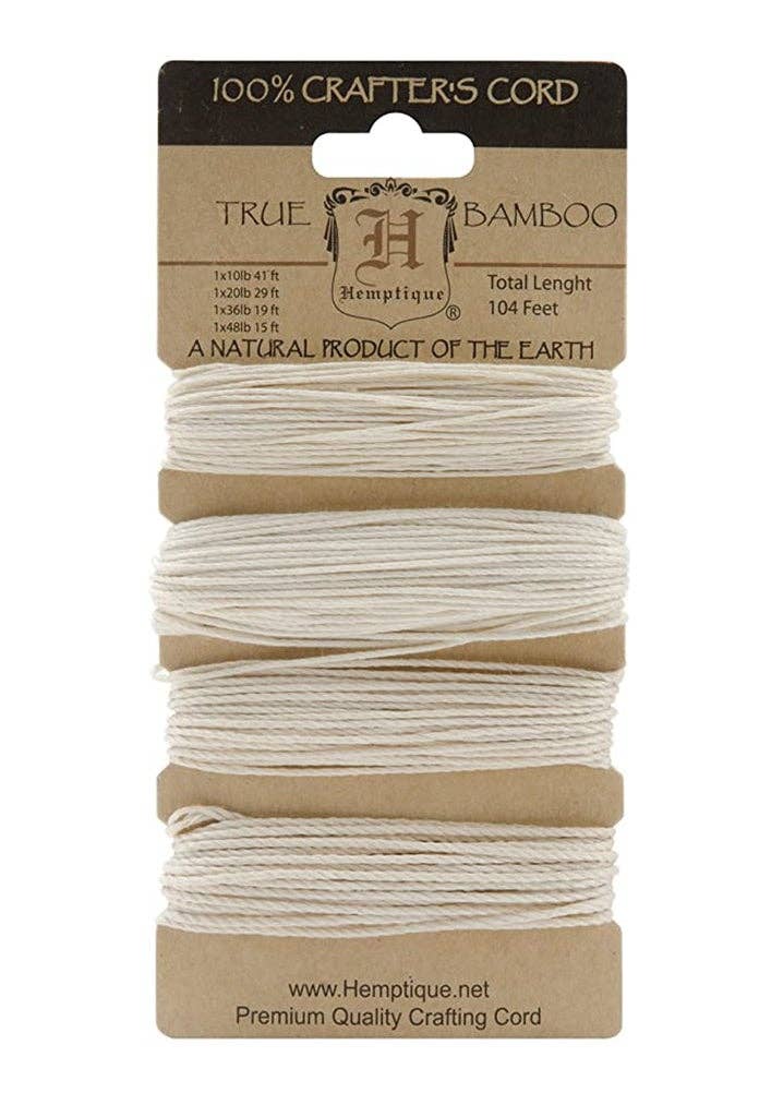 Hemptique - Bamboo Cord Multi-Weight Card