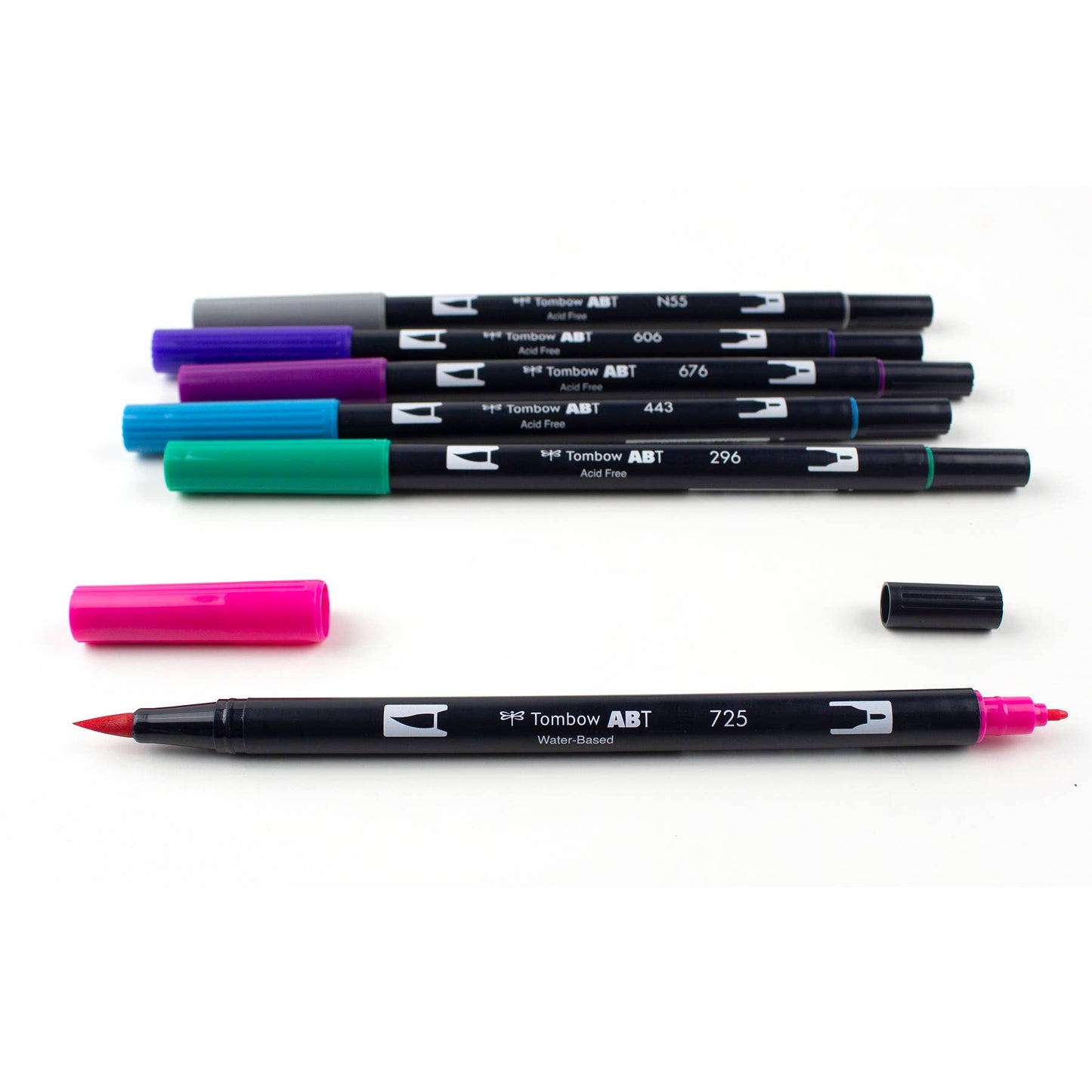 Tombow - Dual Brush Pen Art Markers, Galaxy, 6-Pack
