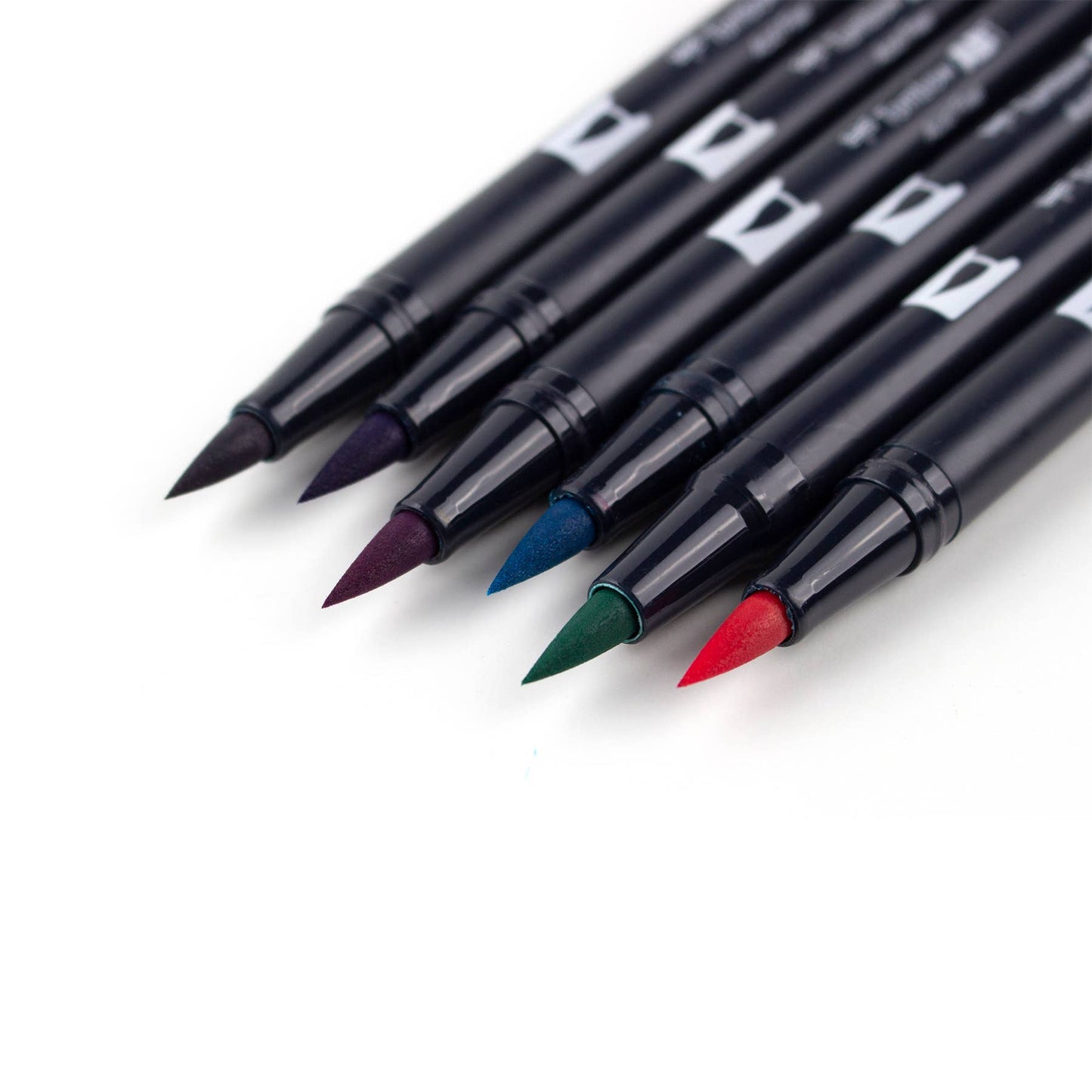 Tombow - Dual Brush Pen Art Markers, Galaxy, 6-Pack