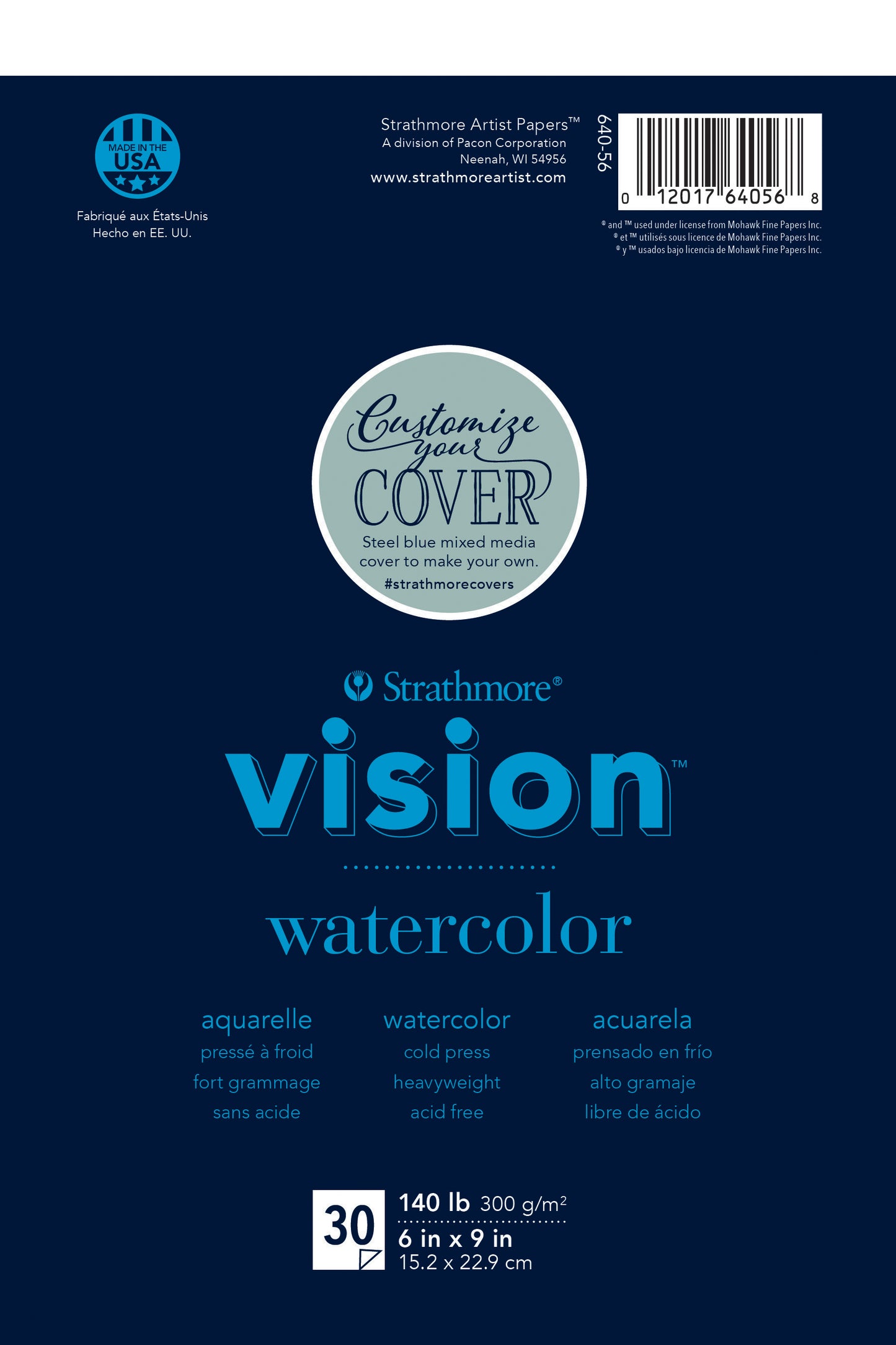Strathmore Vision Watercolor Pad