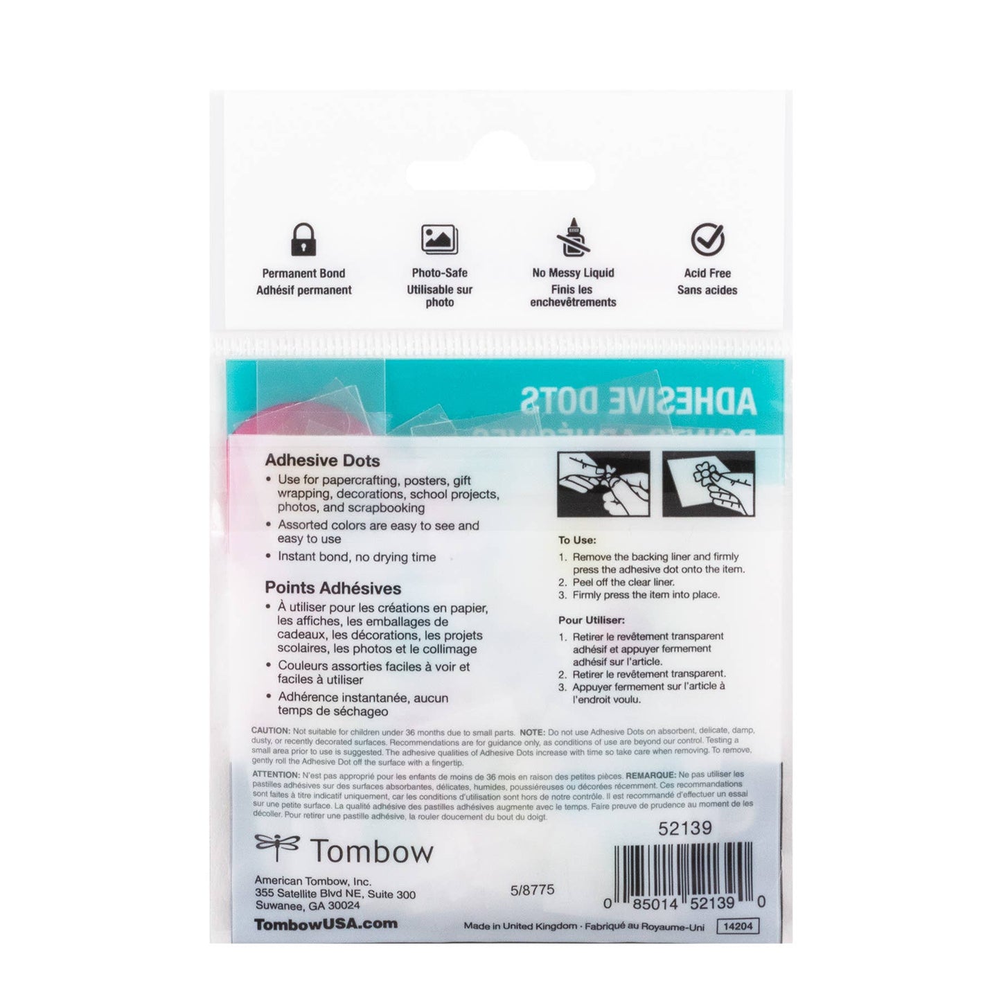 Tombow - Adhesive Dots - 100CT