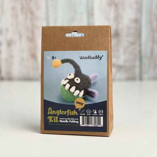 Woolbuddy - Needle Felting Anglerfish