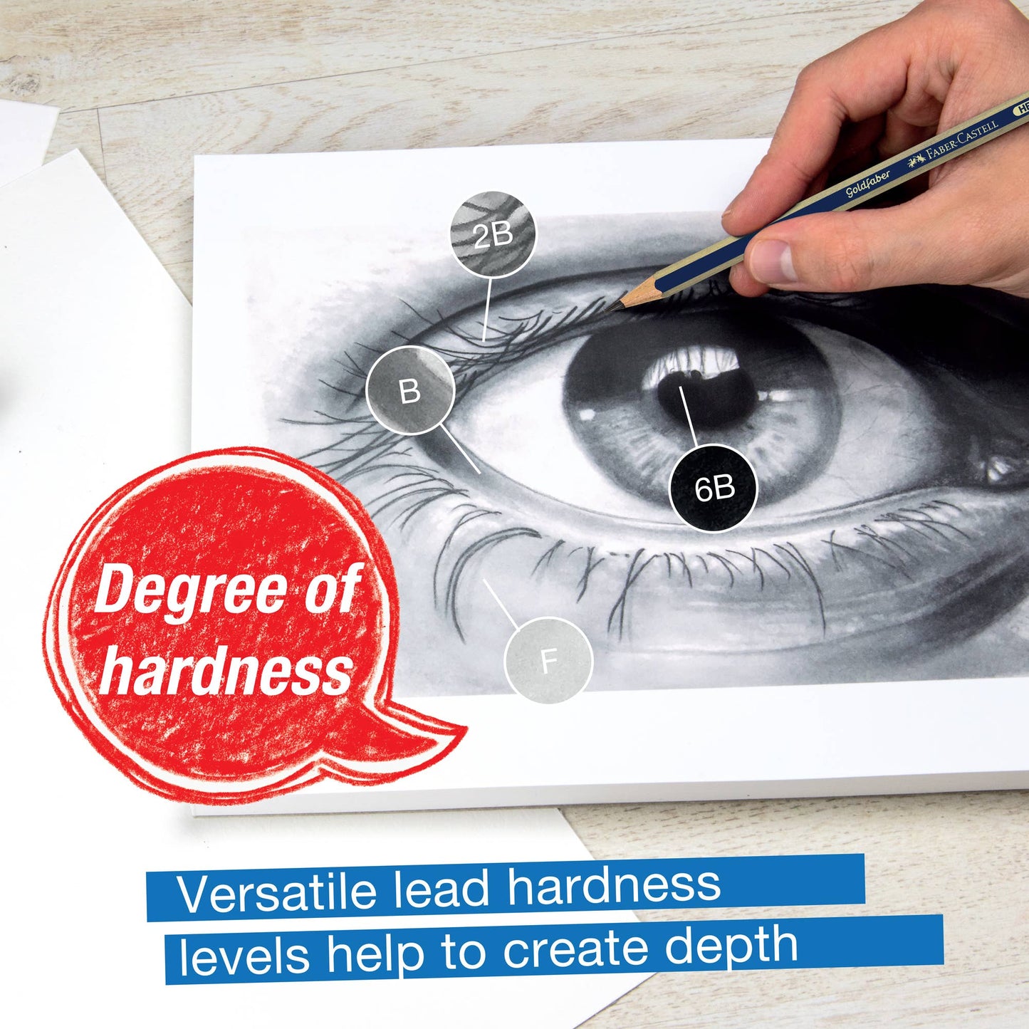 Faber-Castell - Graphite Sketch Set for Students and Beginning Artists