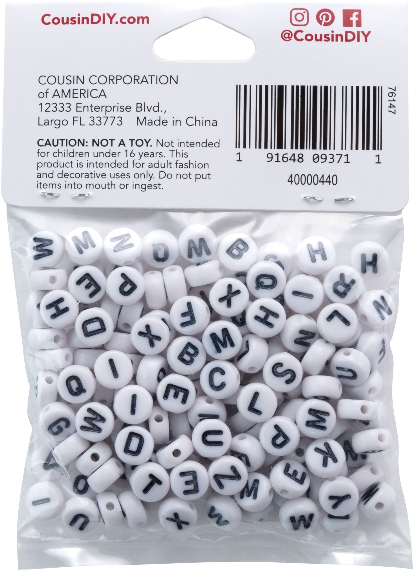 Alphabet Beads