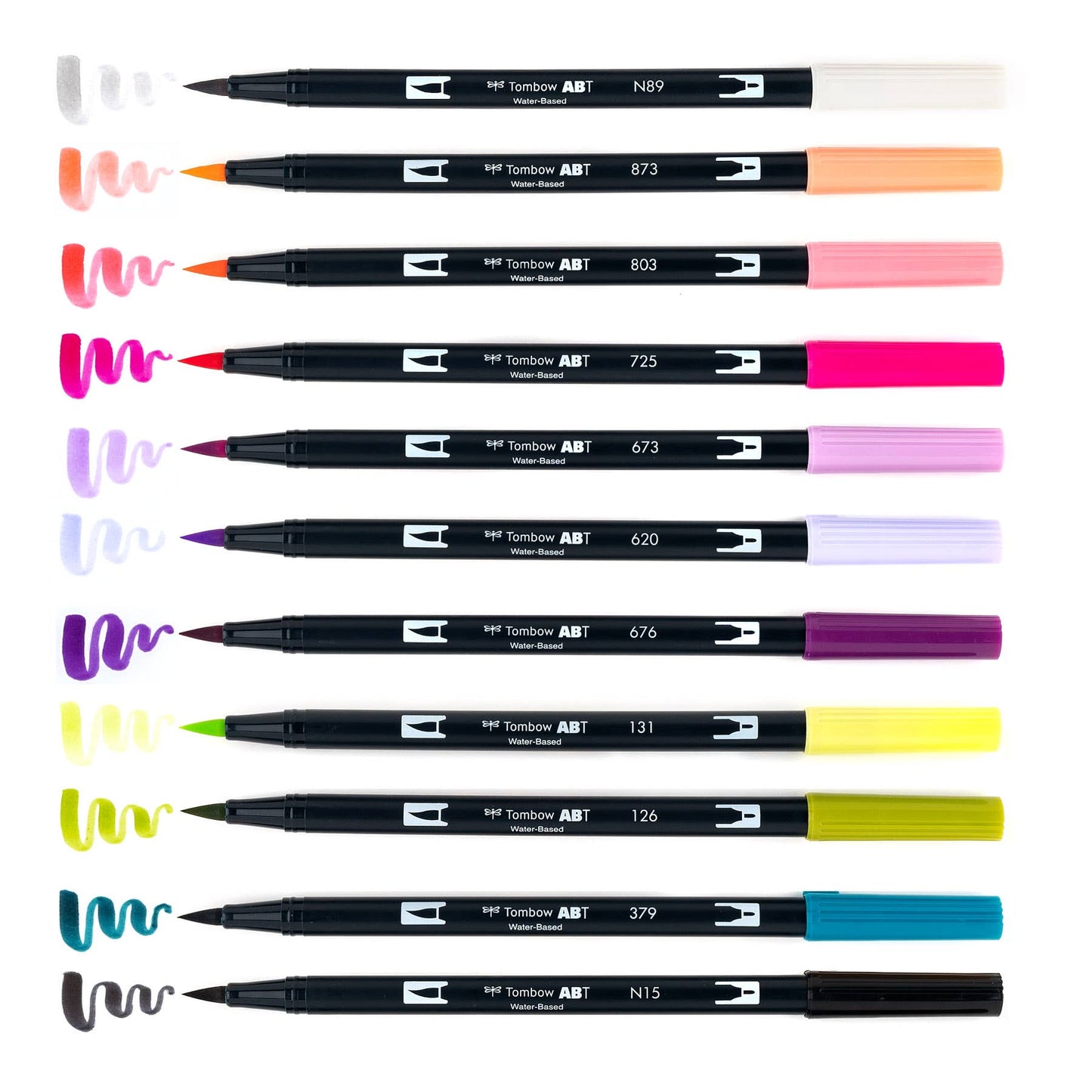 Tombow - Dual Brush Pen Art Markers, Lettering Favorites, Bonus Pack