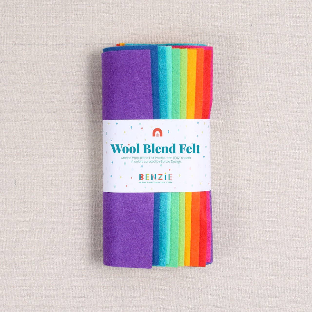 Benzie Design - Wool Felt Sheets, Bright Side