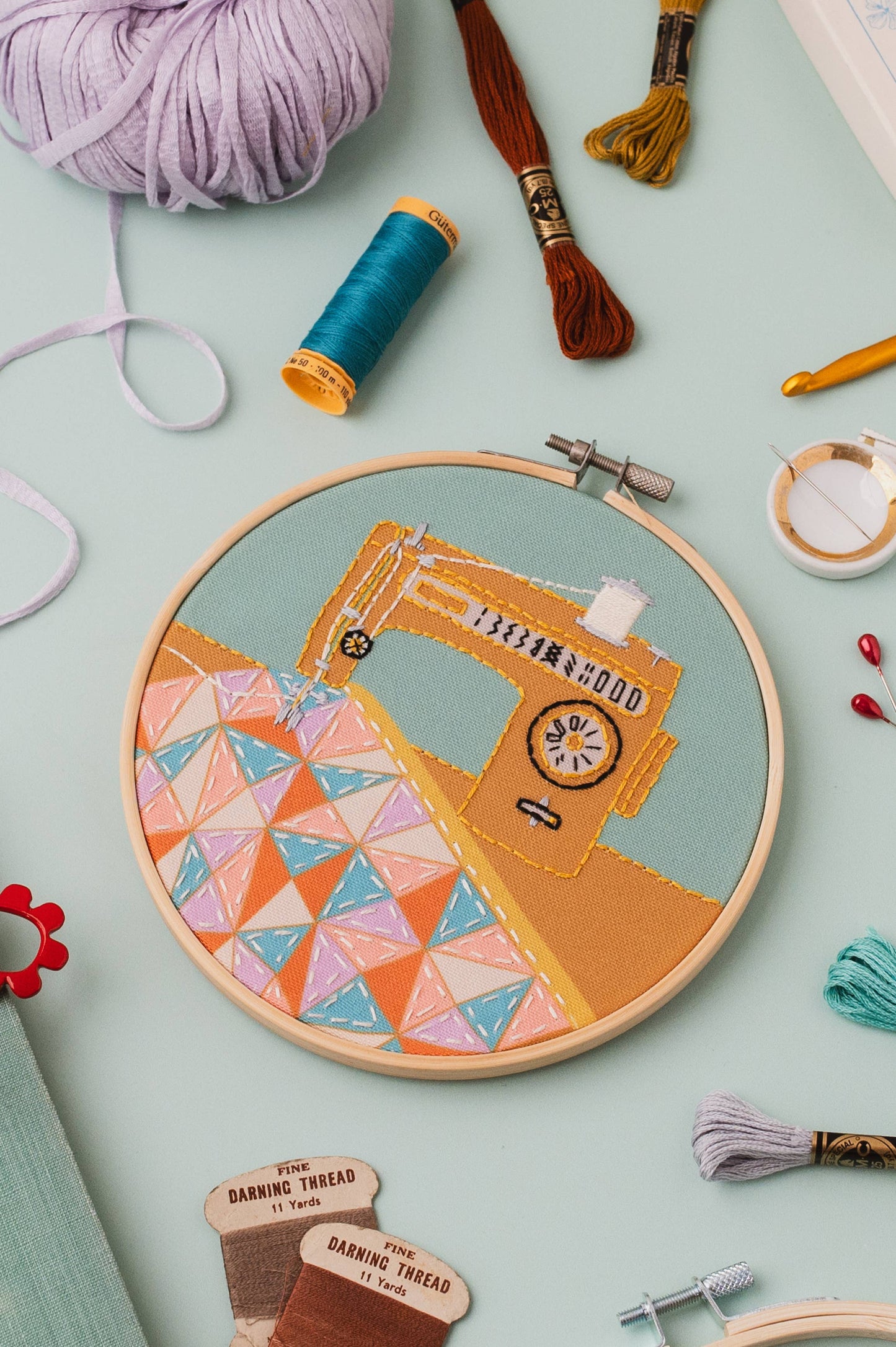 Rikrack - Quilt Embroidery Kit