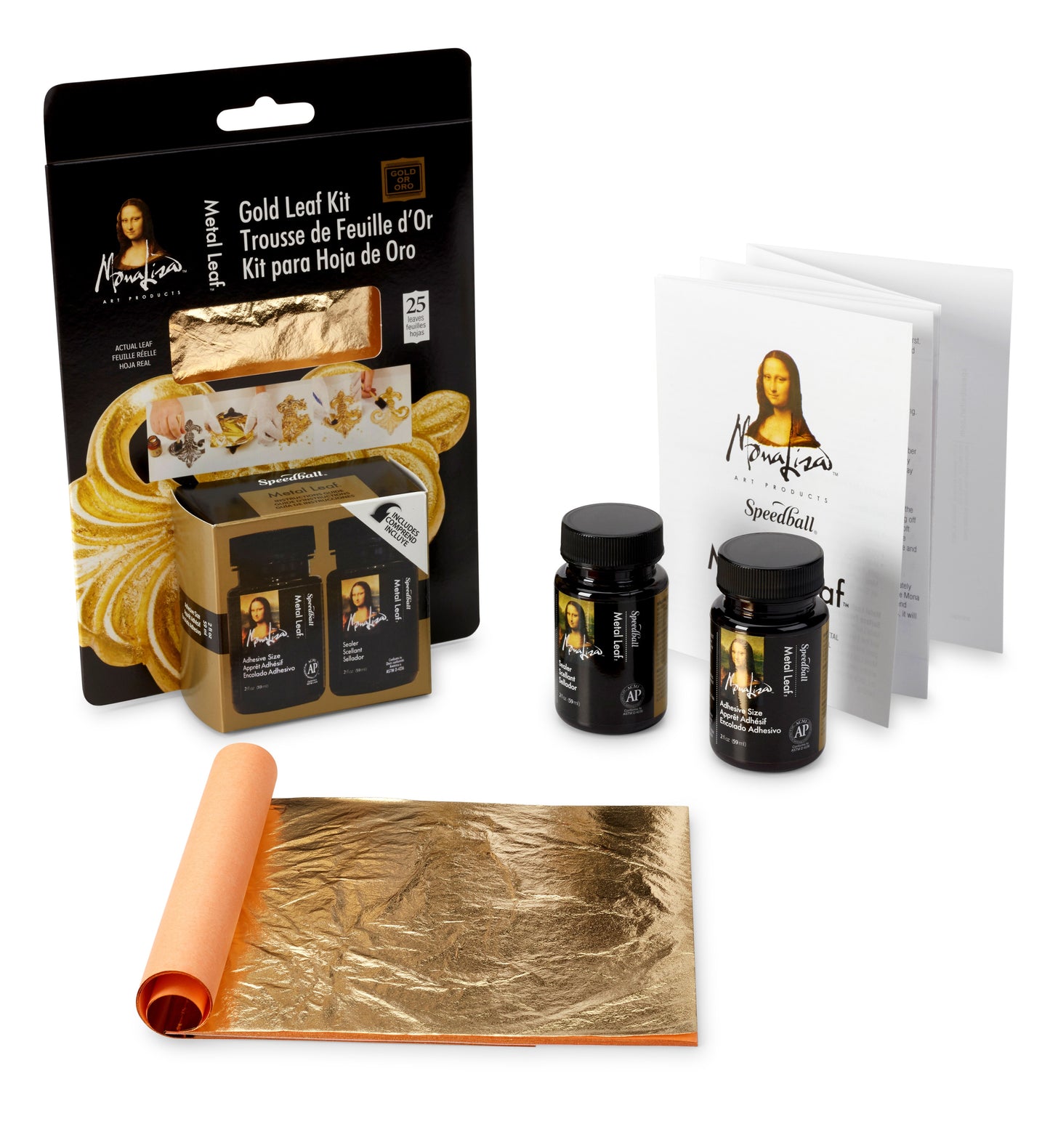 Speedball Gold Leaf Kit