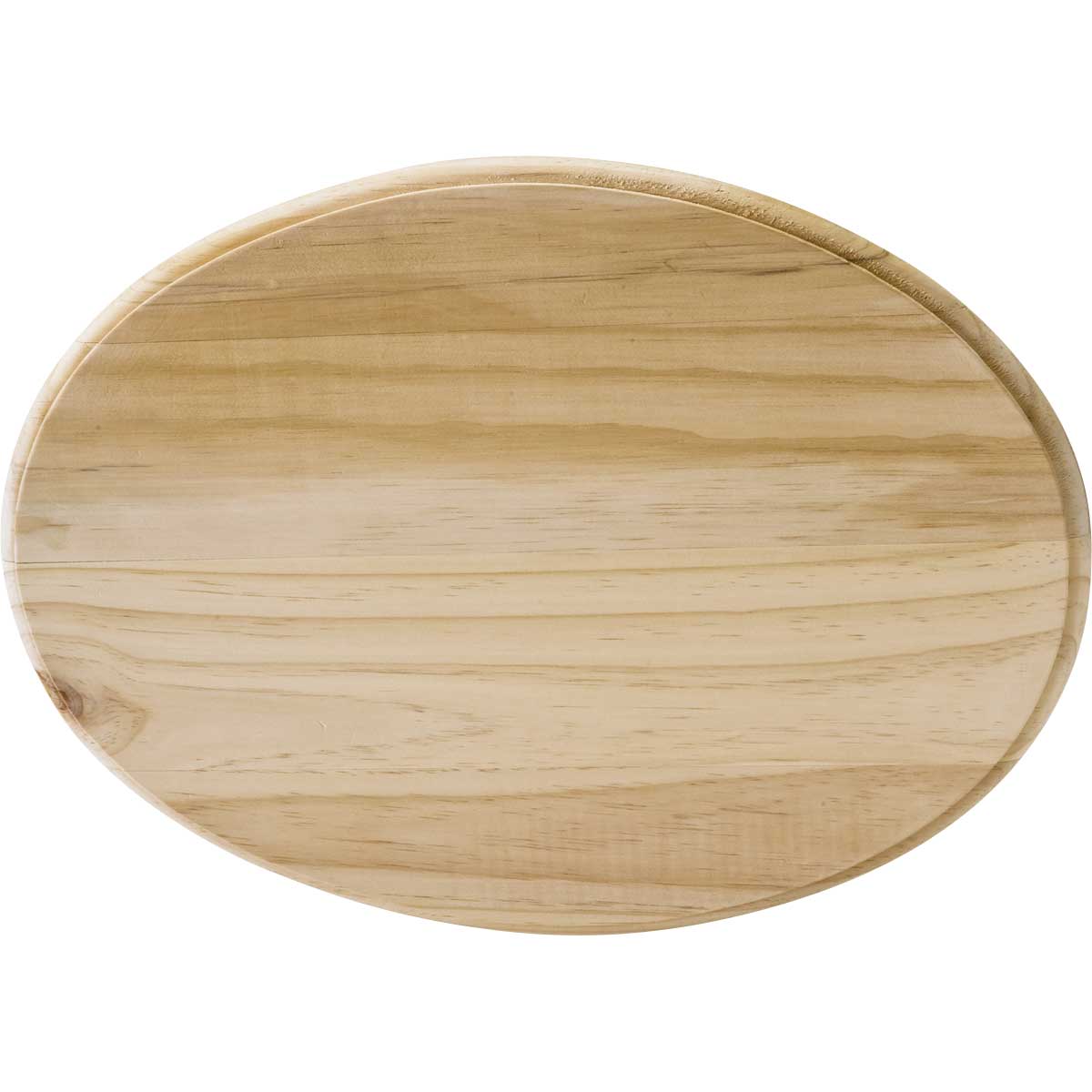 Plaid Crafts - Plaid Wood Surface Oval Plaque 7.25" x 5"