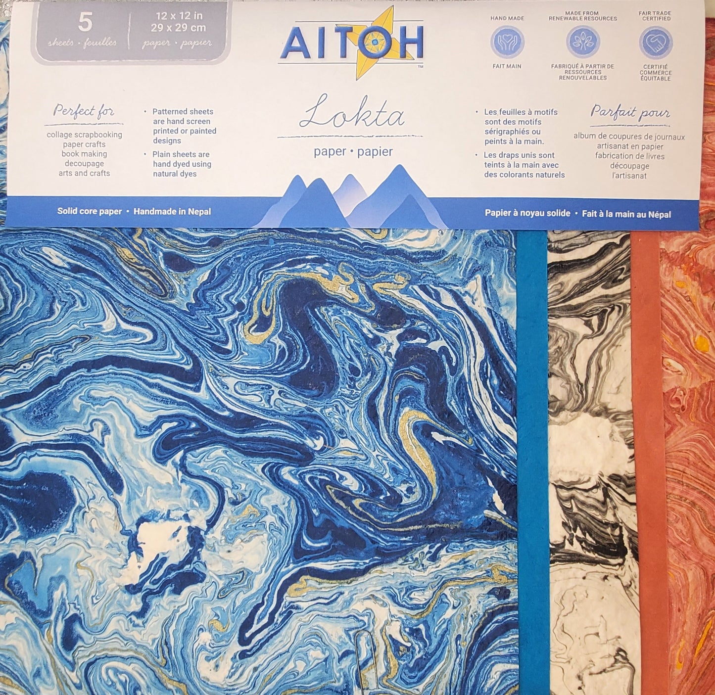 Aitoh Lokta Paper 8.5x11 5/pk