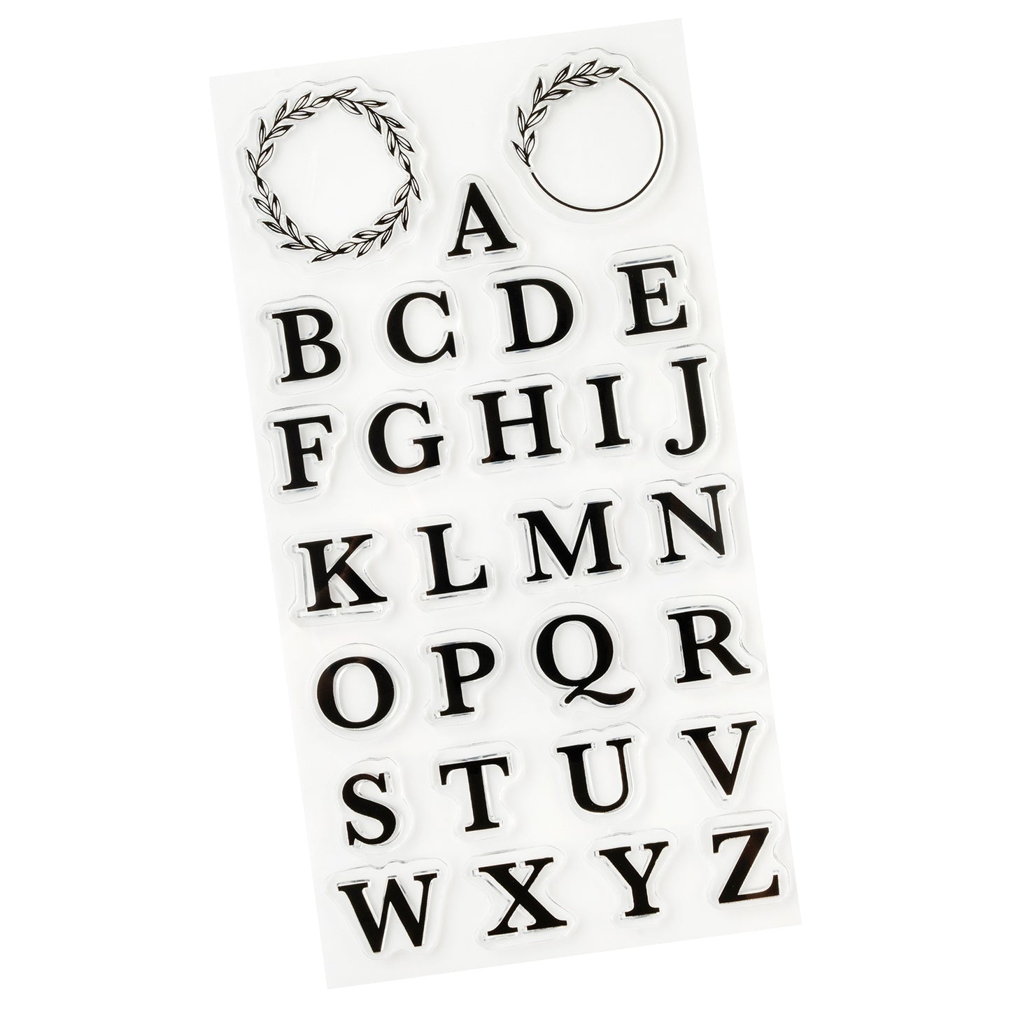 Hampton Art Clear Alphabet Stamps