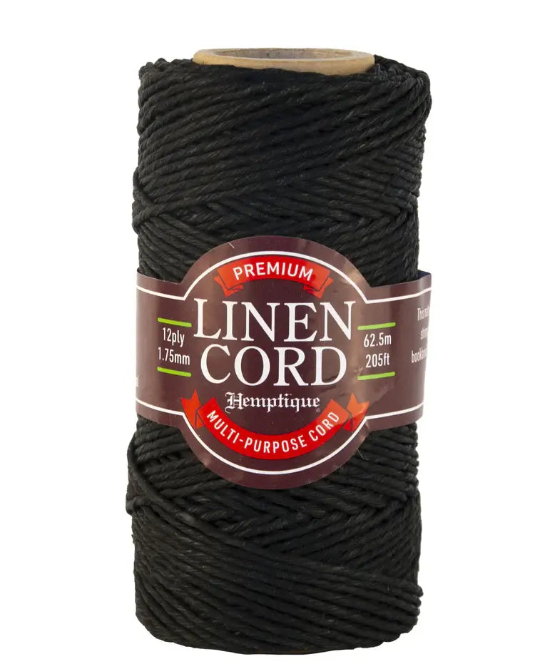 Hemptique - Egyptian Flax Linen Cord Spools Eco Friendly Bookbinding