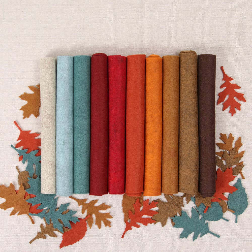 Benzie Design - Wool Felt Sheets, Harvest Moon