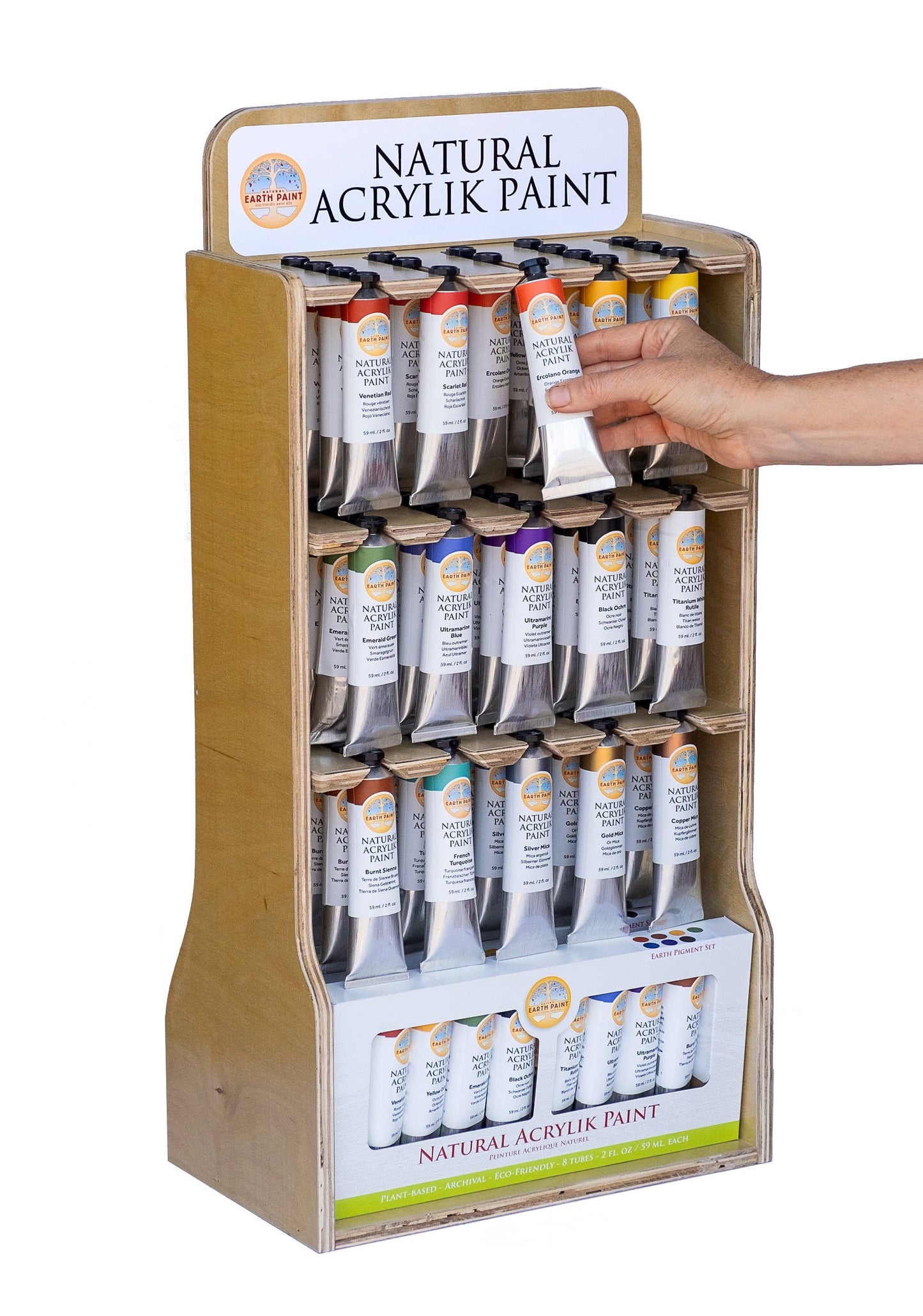 Natural Earth Paint - Natural Acrylik Paint™ - Individual Tubes