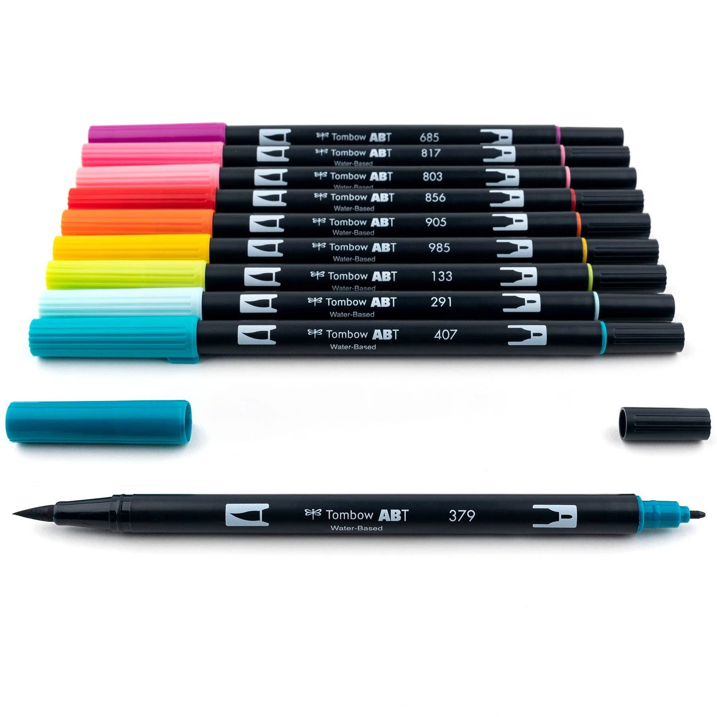 Tombow - Dual Brush Pen Art Markers: Tropical - 10-Pack