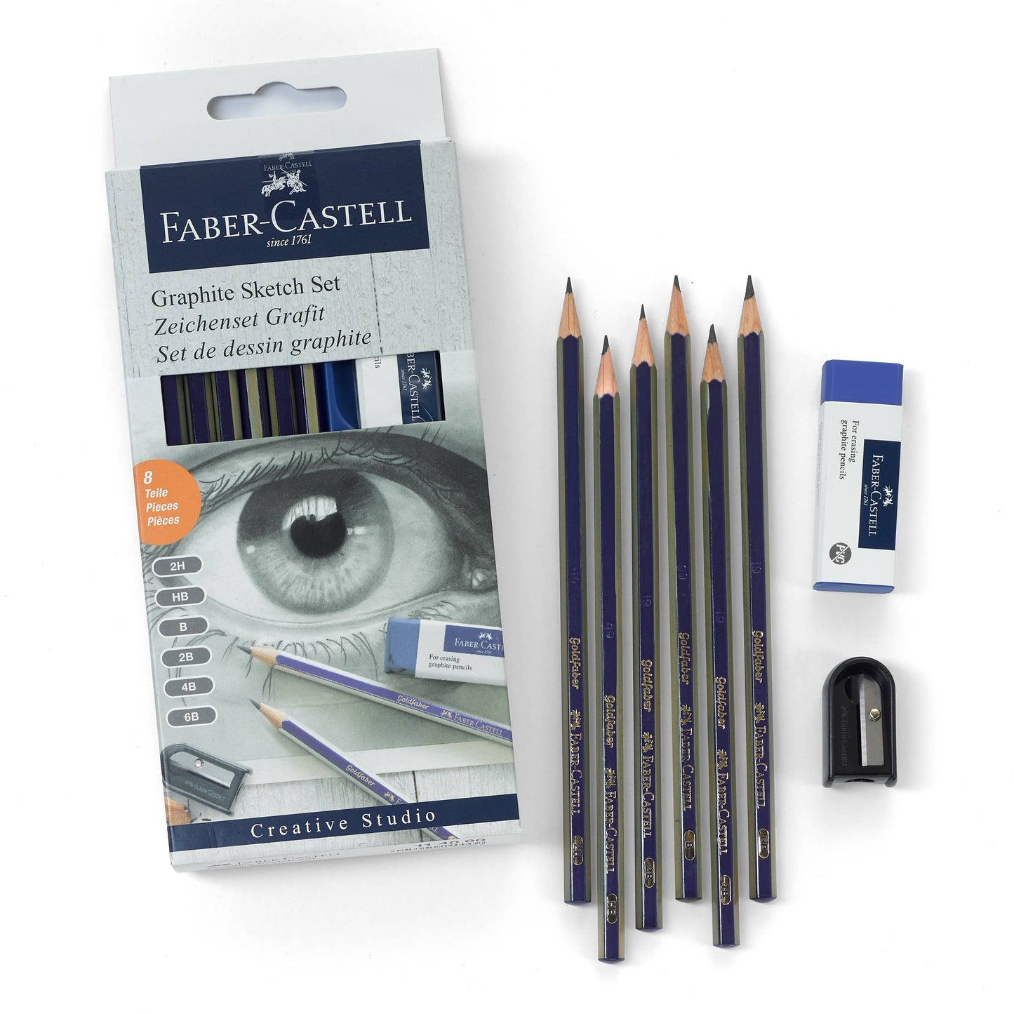 Faber-Castell - Graphite Sketch Set for Students and Beginning Artists